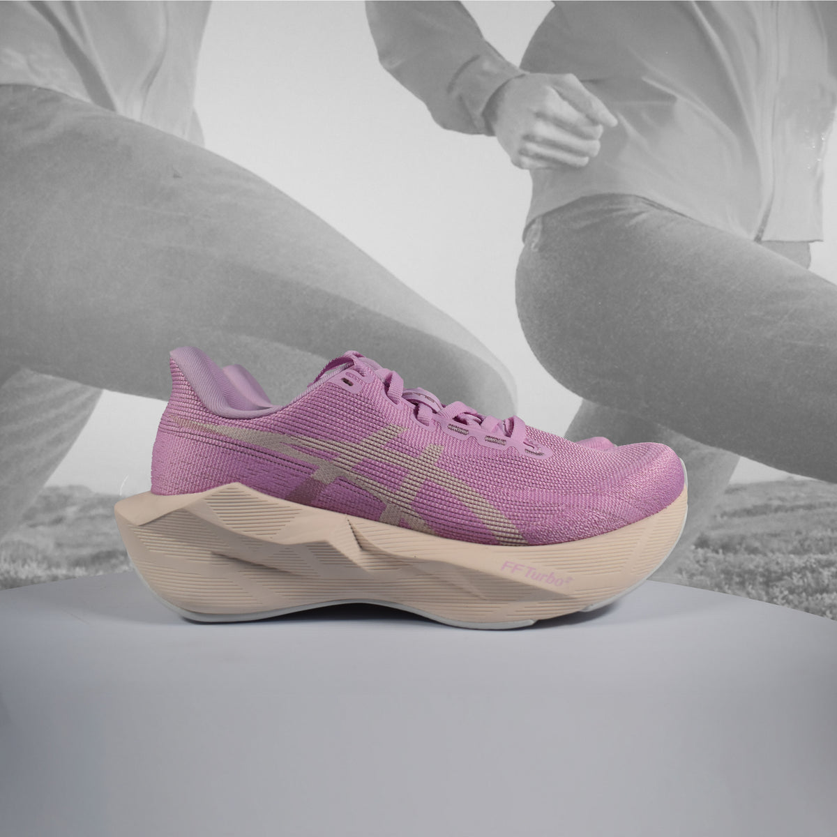 Asics Novablast 6 Women's Neutral Running Shoe, Hazy Lilac/Rose Dust, available at Durban Runner