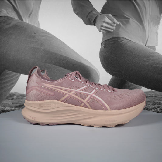 Asics GEL-KAYANO 32 Womens Running Shoe - Durban Runner 5 / MORGANITE/PEARL PINK