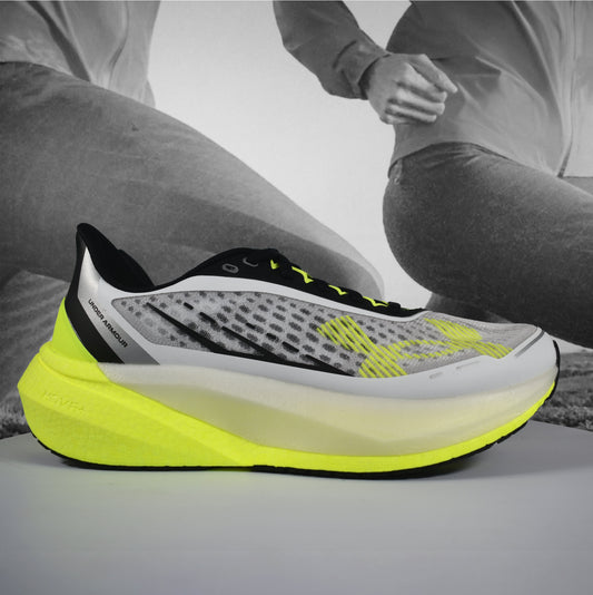 Under Armour Velociti Distance Womens Road Running Shoe - Durban Runner WHITE / 5.5
