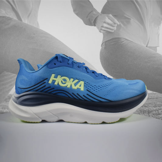 Hoka Clifton 11 Men's Neutral Running Shoe, Virtual Blue/Soft Cobalt, available at Durban Runner