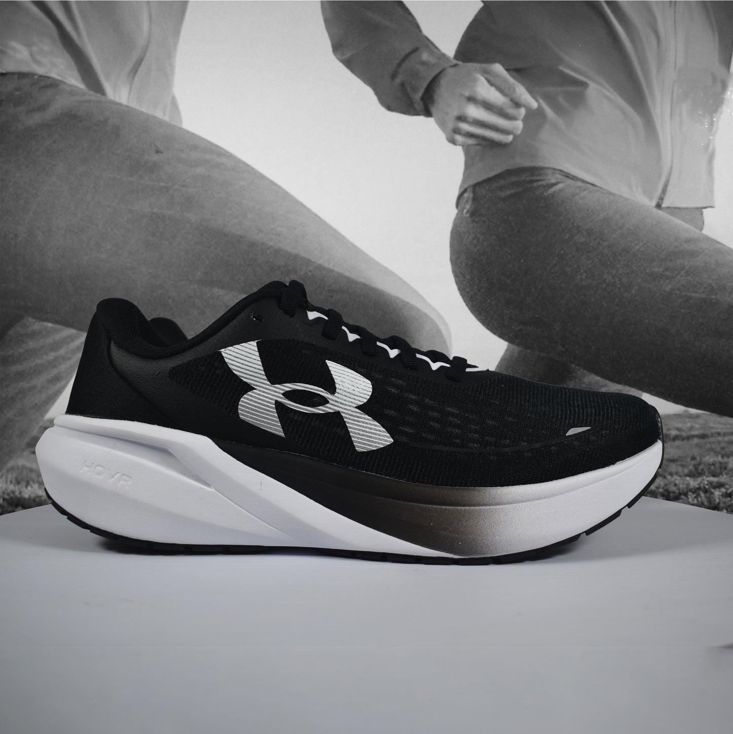 Under Armour Velociti Pace Womens Road Running Shoe - Durban Runner BLACK / 5.5