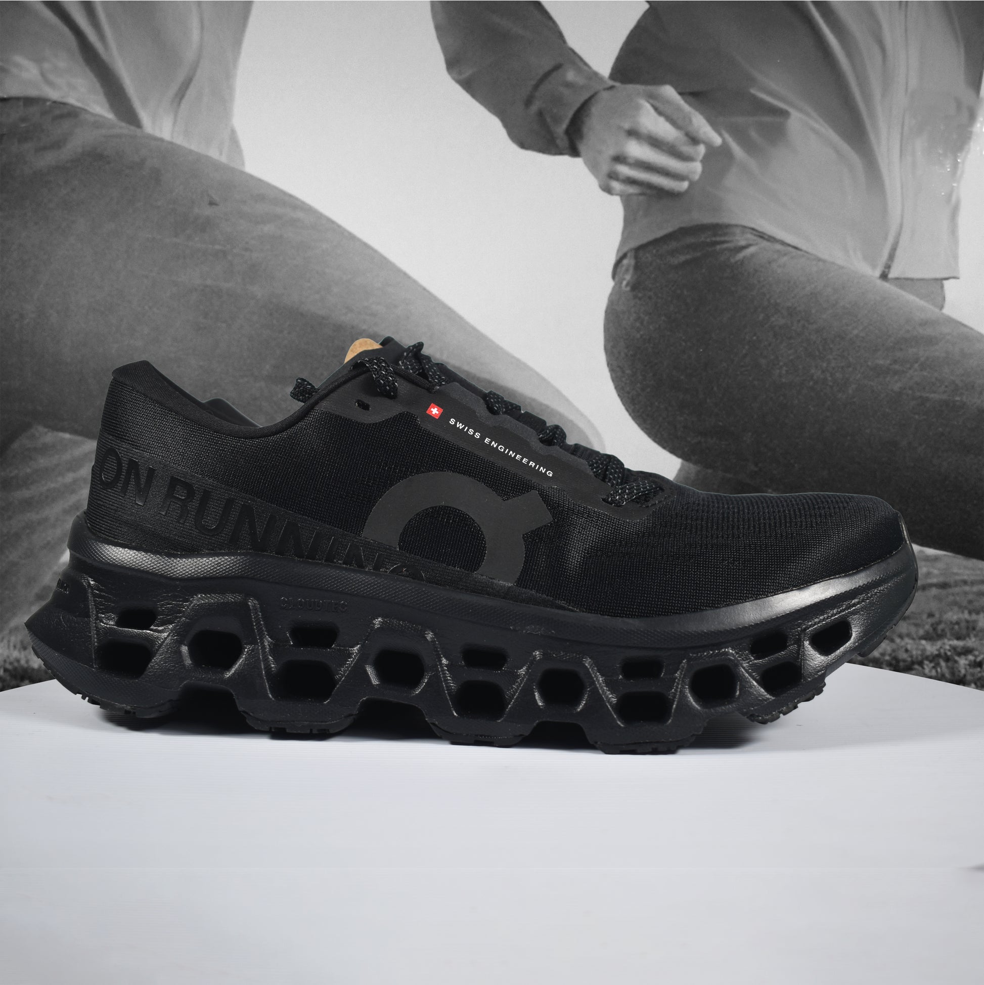 On Cloud Cloudmonster 3 Mens Running Shoe - Durban Runner Black | Black / 9.5