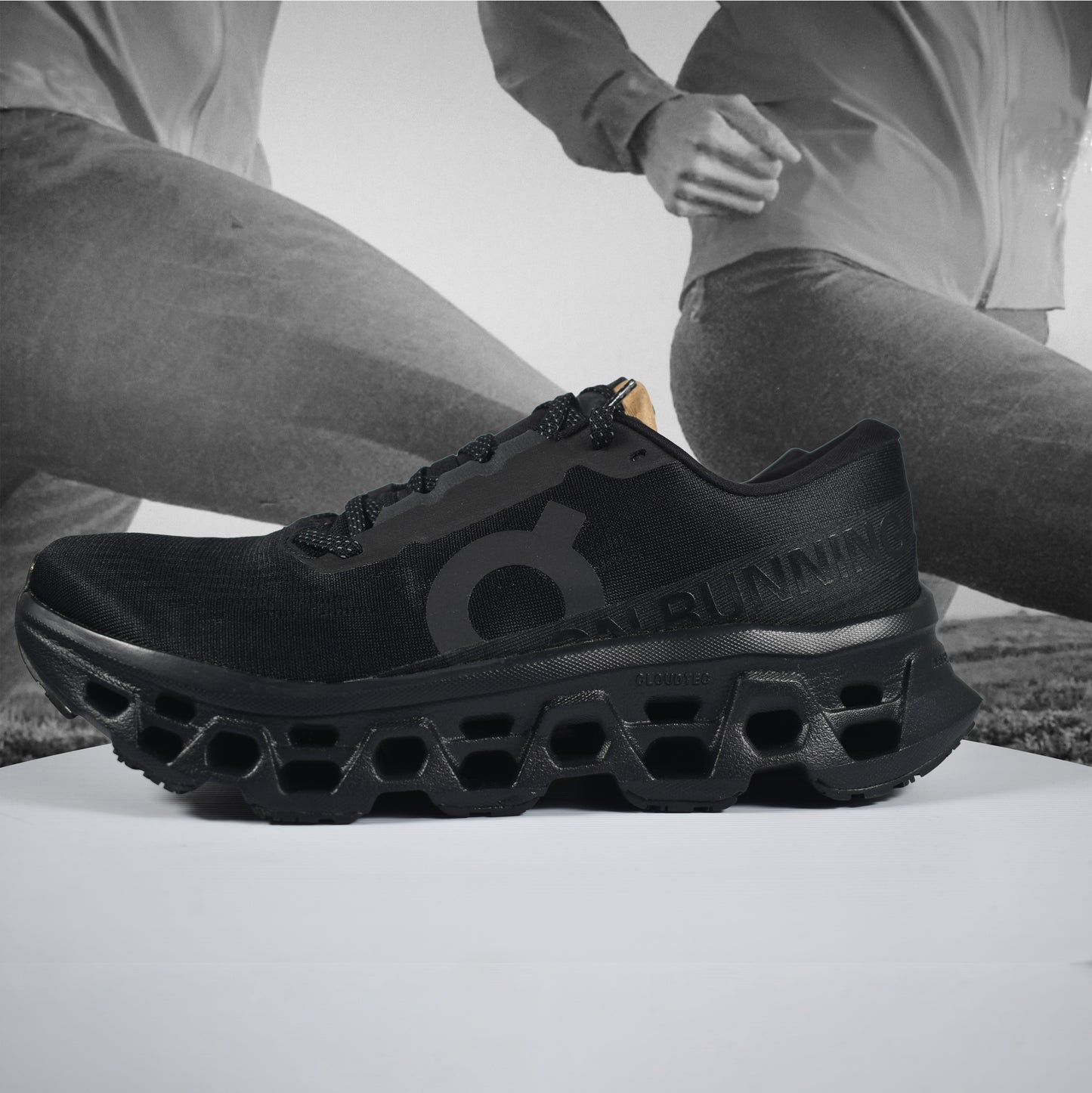 On Cloud Cloudmonster 3 Mens Running Shoe - Durban Runner Black | Black / 9.5