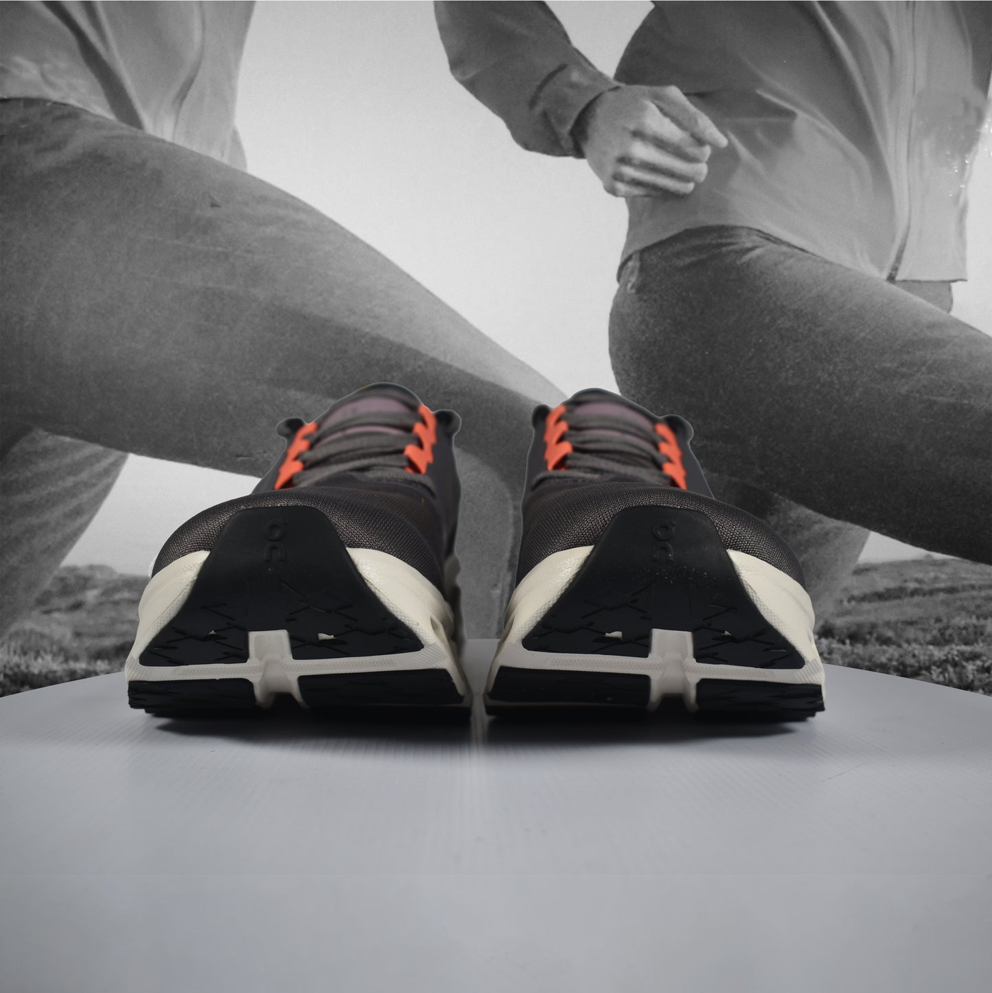 On Cloud Cloudmonster 3 Mens Running Shoe - Durban Runner Eclipse | Ivory / 9.5
