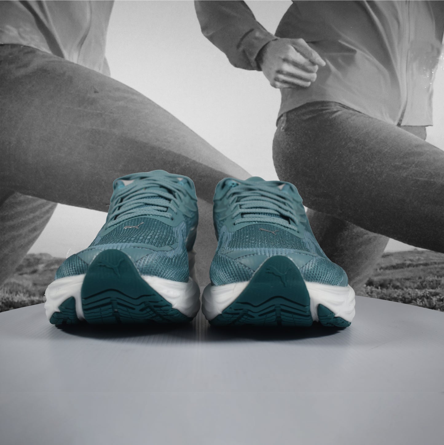 Puma Velocity NITRO™ 4 Mens Road Running Shoe - Durban Runner Baltic Sea Blue Emerald Ice / 9.5