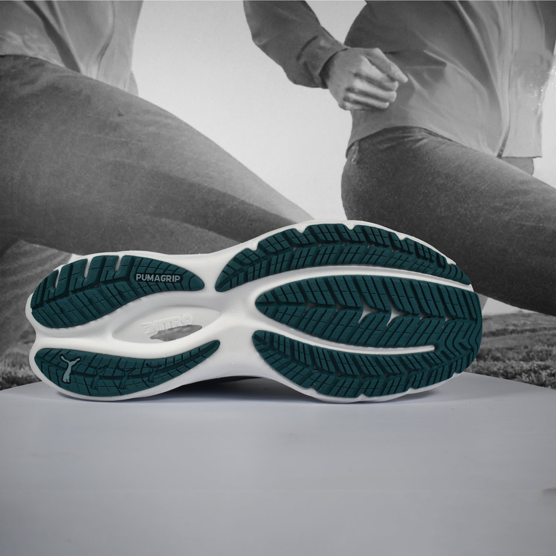 Puma Velocity NITRO™ 4 Mens Road Running Shoe - Durban Runner Baltic Sea Blue Emerald Ice / 9.5