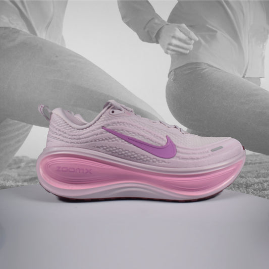 Nike Vomero Plus Women's Neutral Running Shoe, Bleached Lilac/Magenta, available at Durban Runner