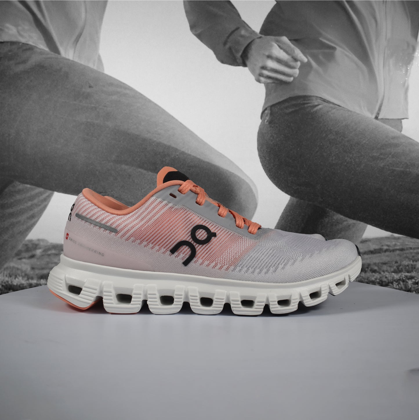 On Cloud 6 Push Womens Running Shoe - Durban Runner Sunstone | Juniper / 8