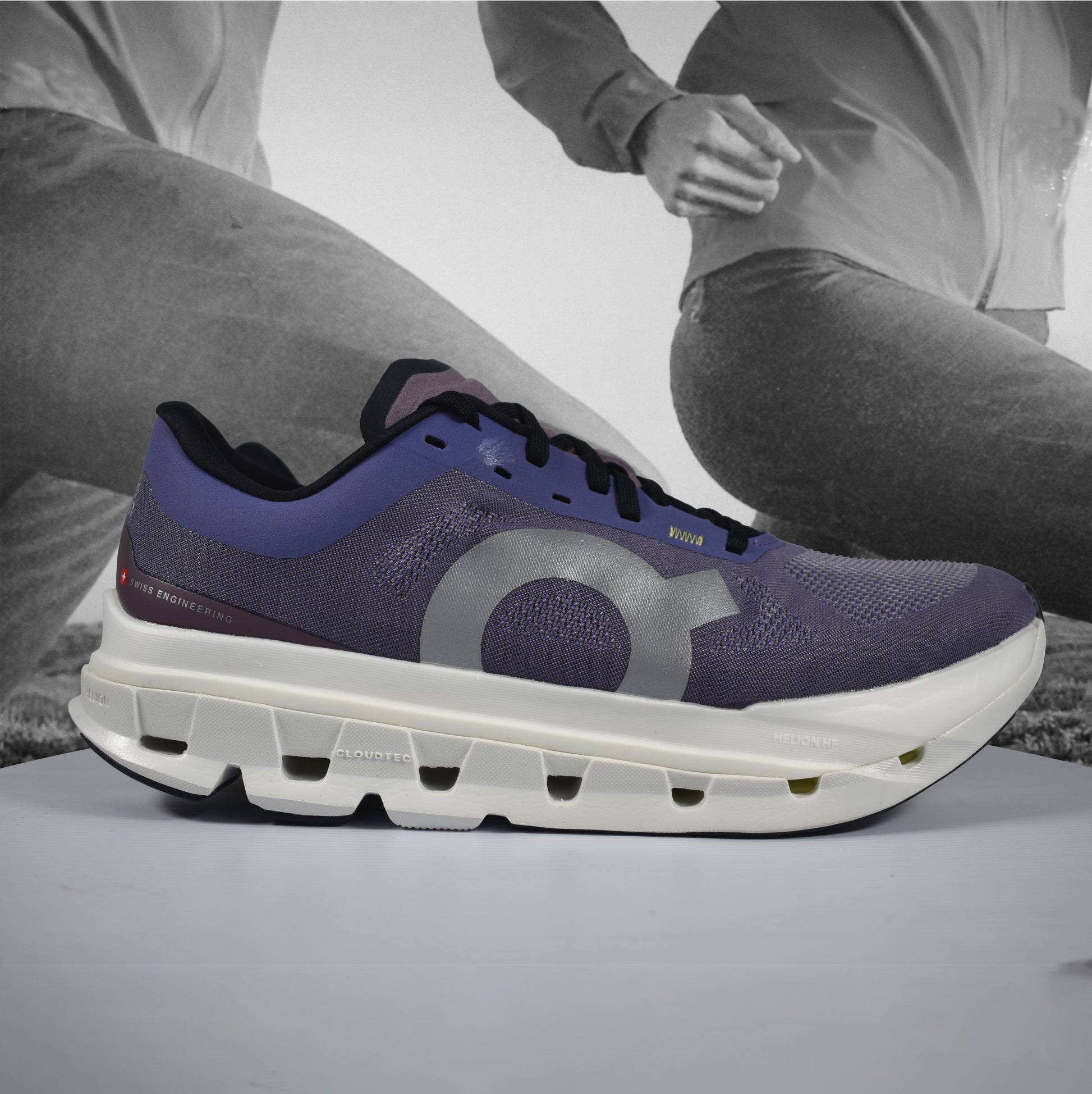 On Cloud Cloudflow 5 Womens Running Shoe - Durban Runner Juniper | Ice / 9.5