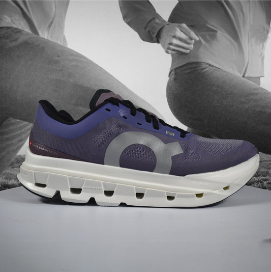 On Cloud Cloudflow 5 Womens Running Shoe - Durban Runner Juniper | Ice / 9.5