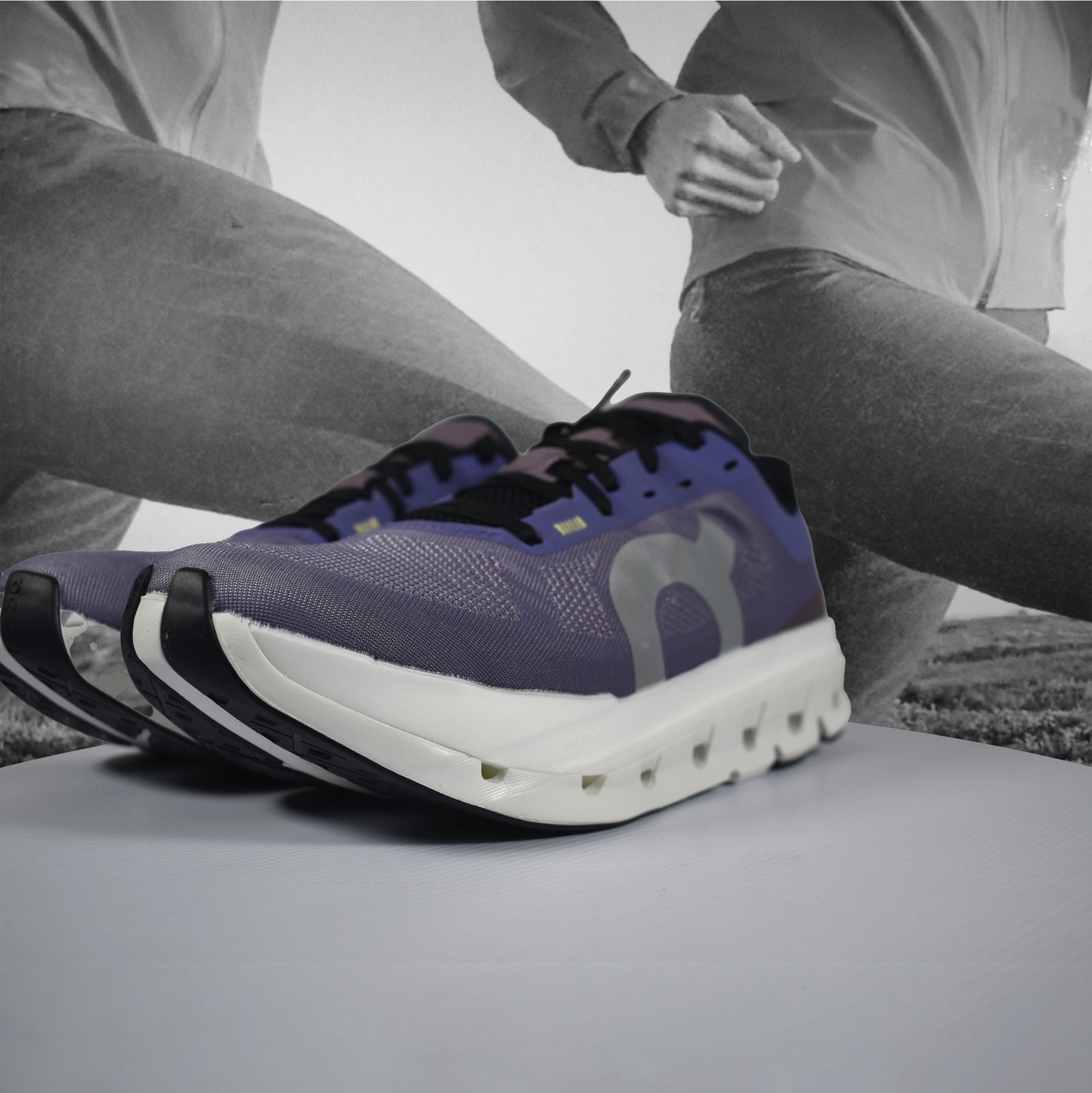 On Cloud Cloudflow 5 Womens Running Shoe - Durban Runner Juniper | Ice / 9.5