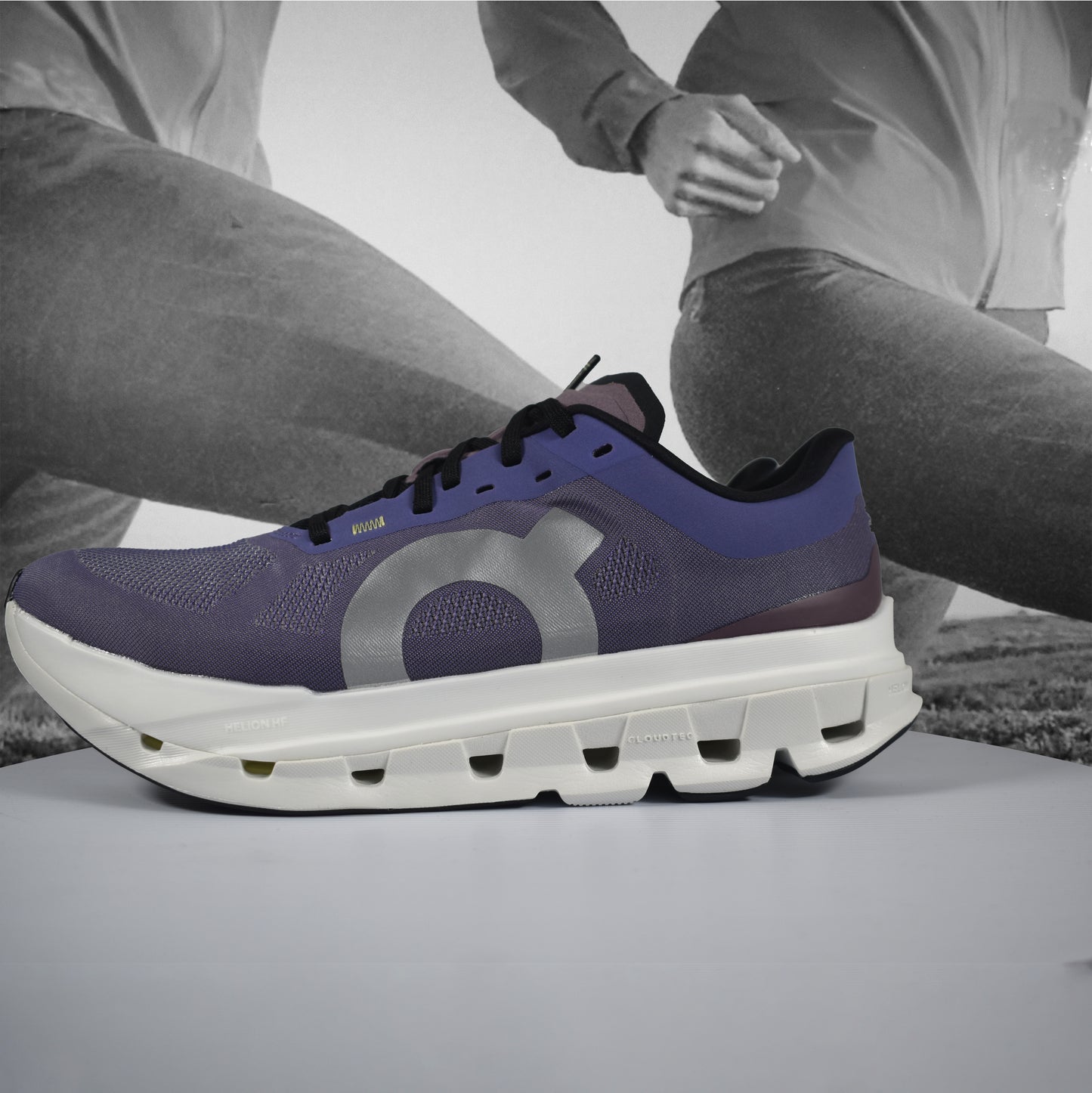 On Cloud Cloudflow 5 Womens Running Shoe - Durban Runner Juniper | Ice / 9.5