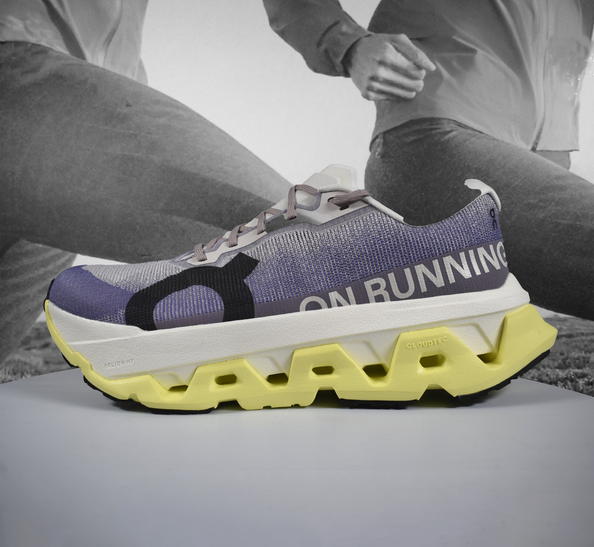 On Cloud Cloudmonster 3 Hyper Mens Road Running Shoe - Durban Runner Lily | Limelight / 9.5