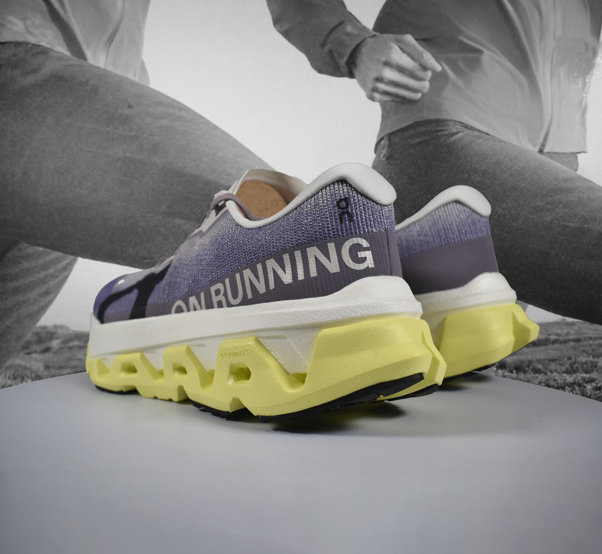 On Cloud Cloudmonster 3 Hyper Mens Road Running Shoe - Durban Runner Lily | Limelight / 9.5