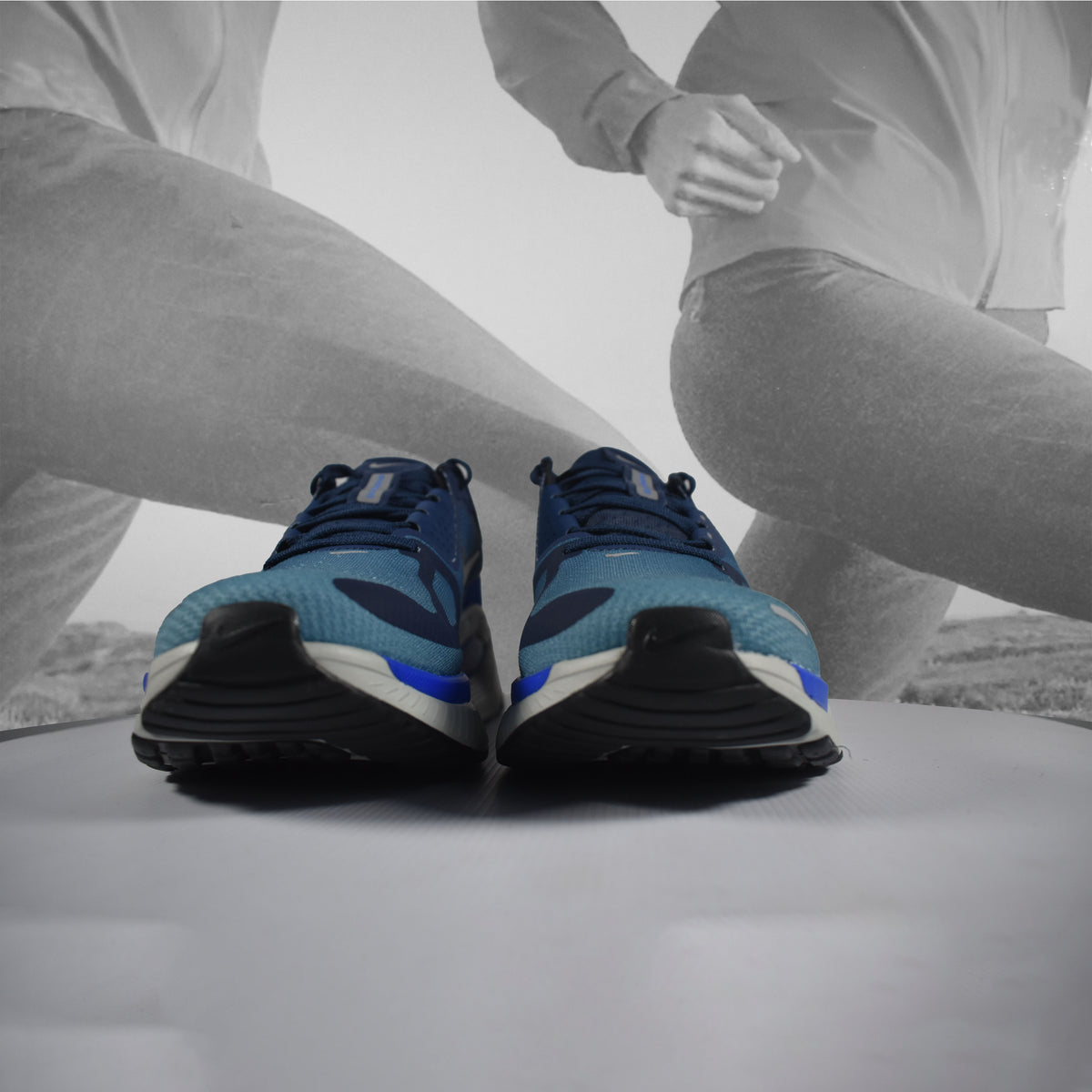 Nike Structure Plus Mens Road Running Shoes – Midnight Navy/Black