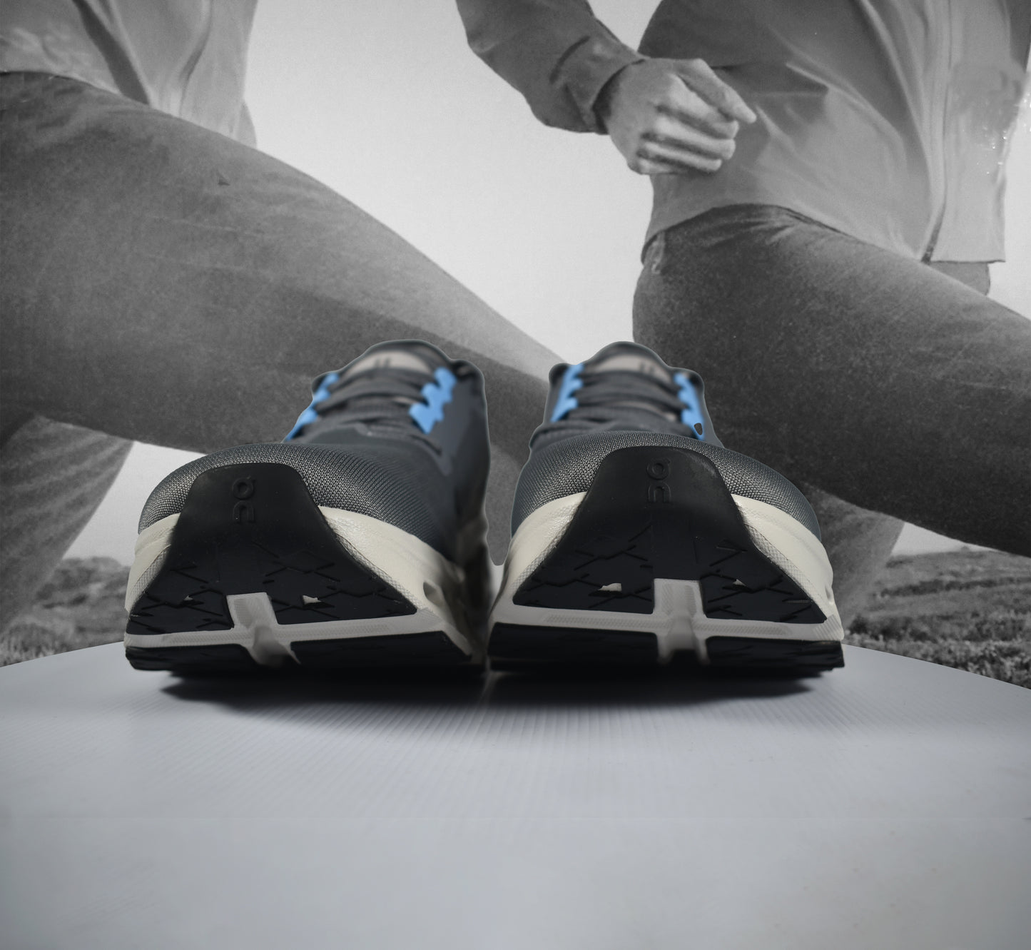 On Cloud Cloudmonster 3 Mens Running Shoe - Durban Runner Rock | Silver / 11