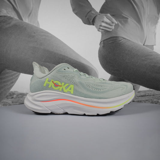 Hoka CLIFTON 10 Womens Running Shoes - Durban Runner WWH / 7