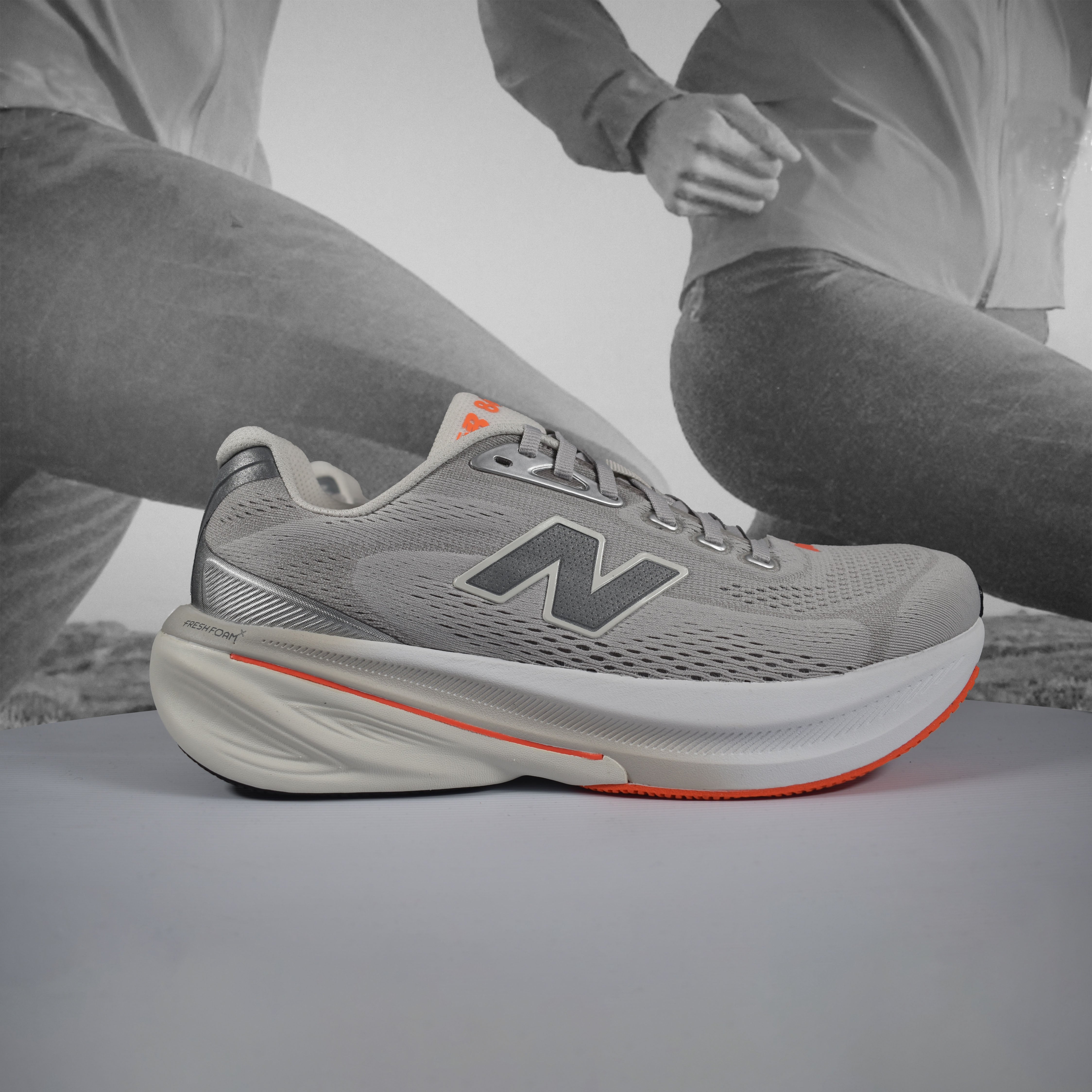New Balance 860 D (NORMAL WIDTH) Mens - Durban Runner WHITE/ORANGE / 7
