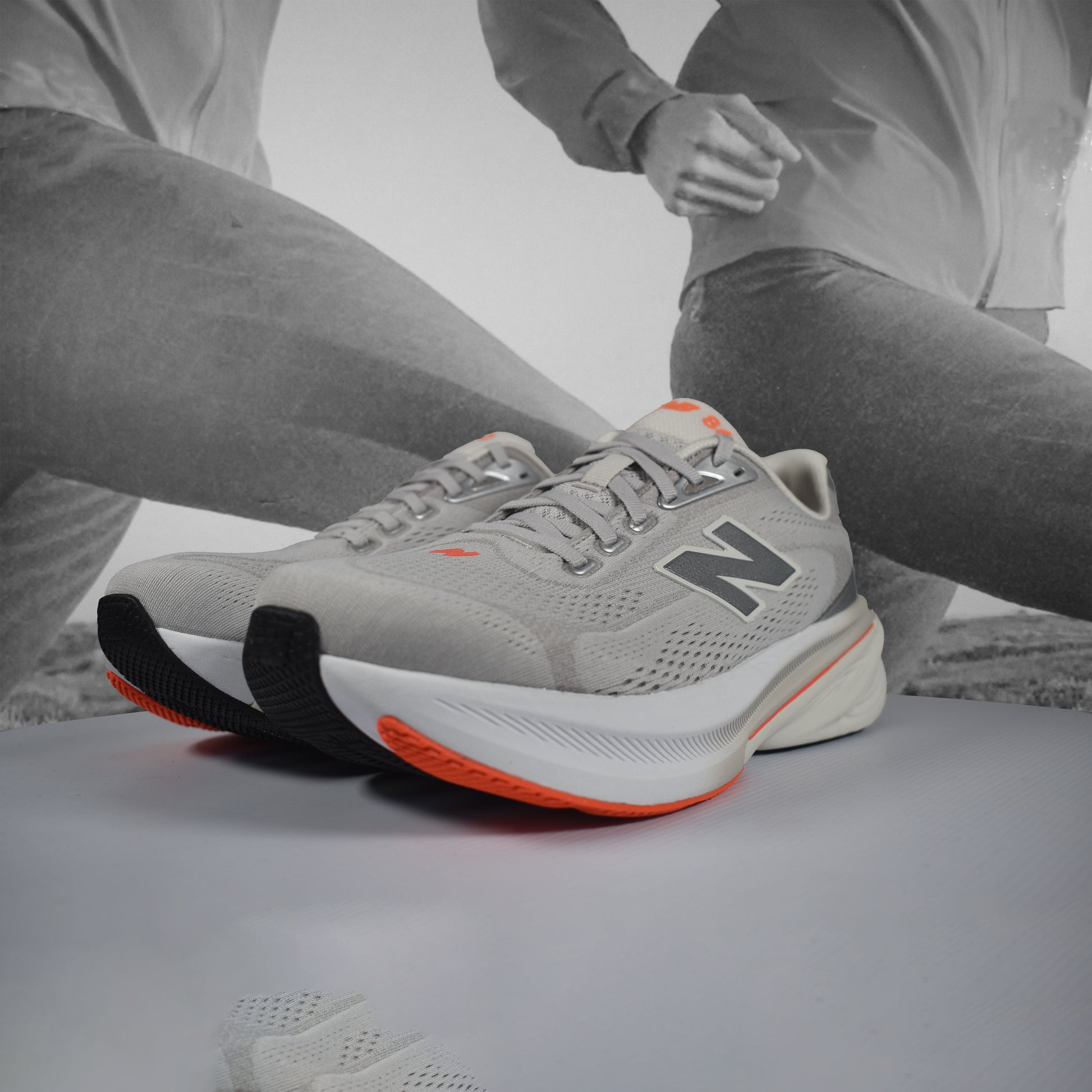 New Balance 860 D (NORMAL WIDTH) Mens - Durban Runner WHITE/ORANGE / 7