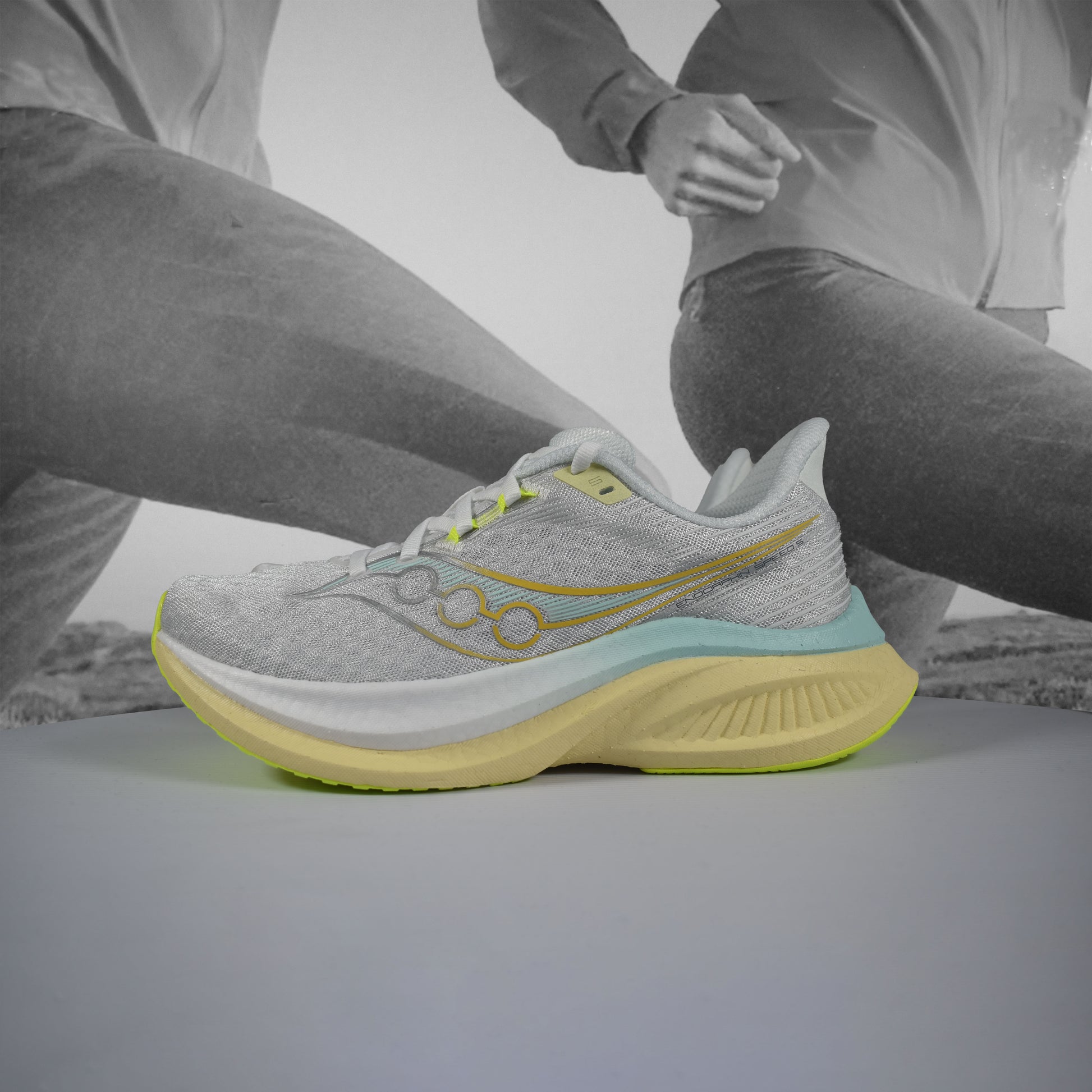 Saucony ENDORPHIN SPEED 5 Womens - Durban Runner WHITE/TENDER / 5