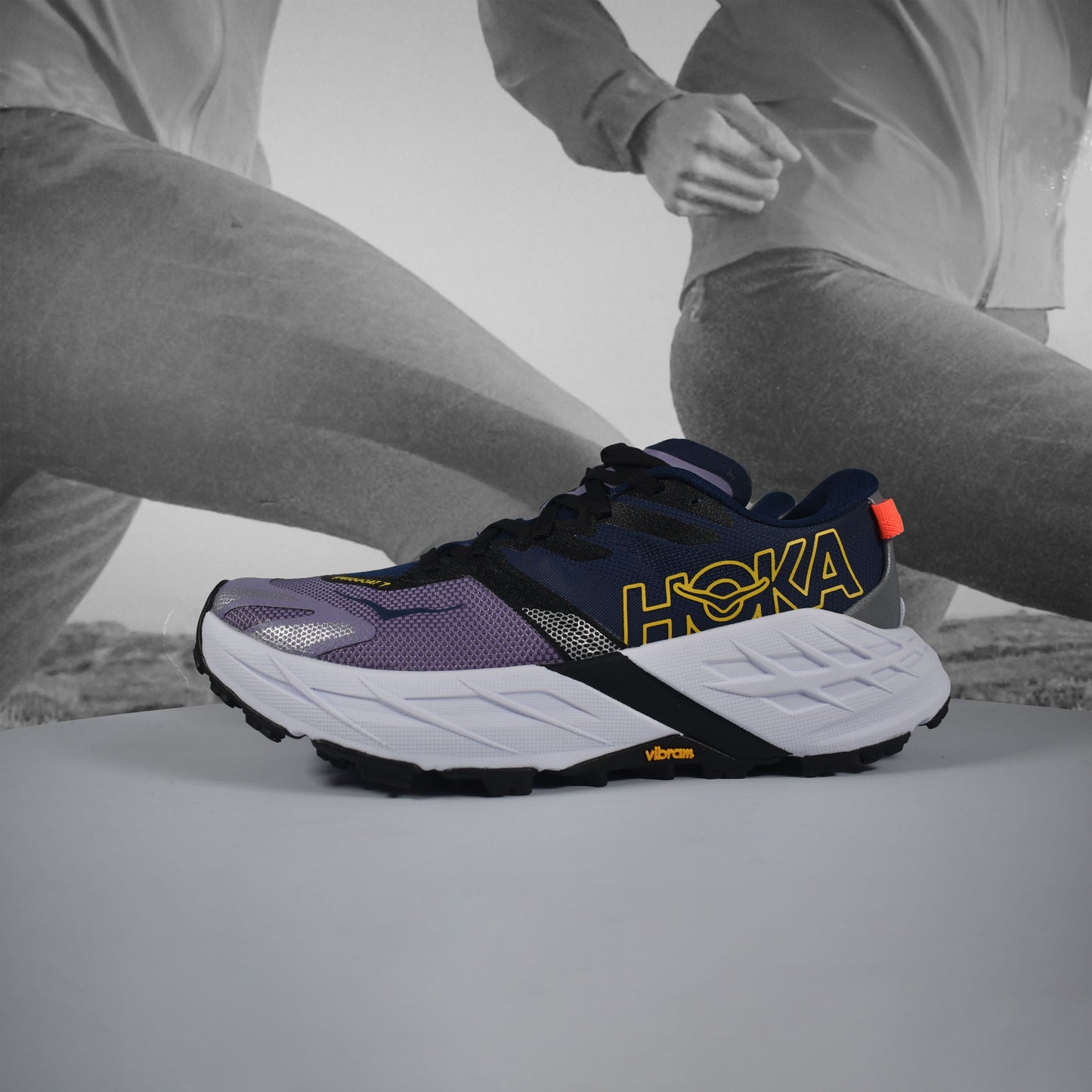 Hoka Speedgoat 7 Womens Trail Running Shoes - Durban Runner BMS / 5