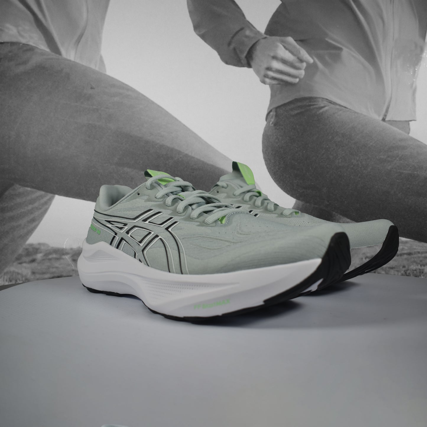 Asics GT-2000 14 Mens Running Shoes - Durban Runner COLD MOSS/BLACK / 8.5