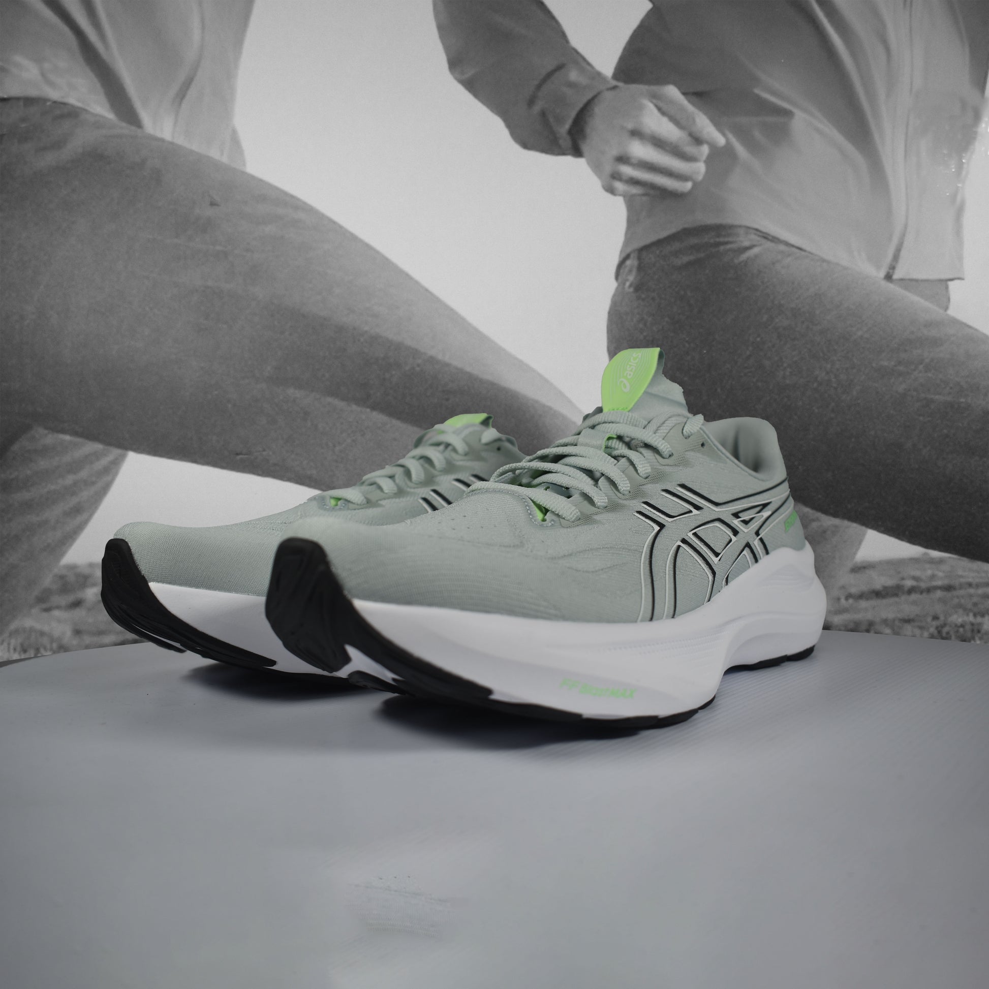 Asics GT-2000 14 Mens Running Shoes - Durban Runner COLD MOSS/BLACK / 8.5