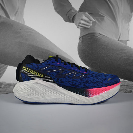 Salomon AERO BLAZE 3 Womens Running Shoes - Durban Runner White/Black/Cyclamen / 5.5
