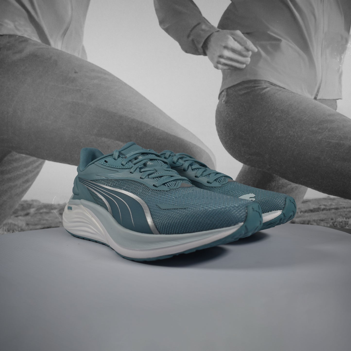 Puma Electrify NITRO™ 4 Road Running Shoe - Durban Runner Sea Blue Fresh Water / 9.5