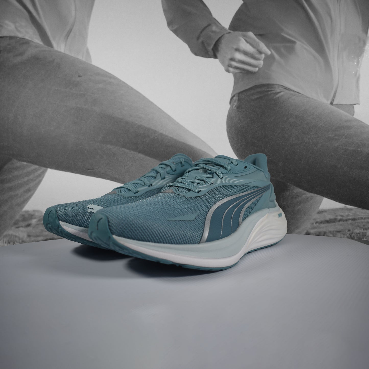 Puma Electrify NITRO™ 4 Road Running Shoe - Durban Runner Sea Blue Fresh Water / 9.5