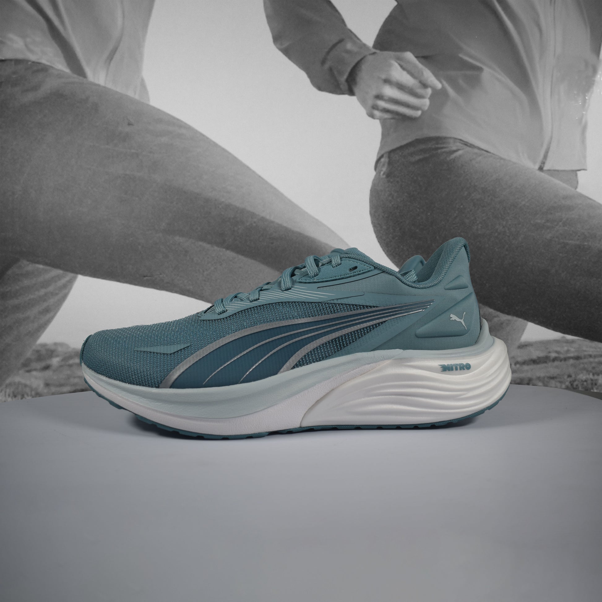 Puma Electrify NITRO™ 4 Road Running Shoe - Durban Runner Sea Blue Fresh Water / 9.5