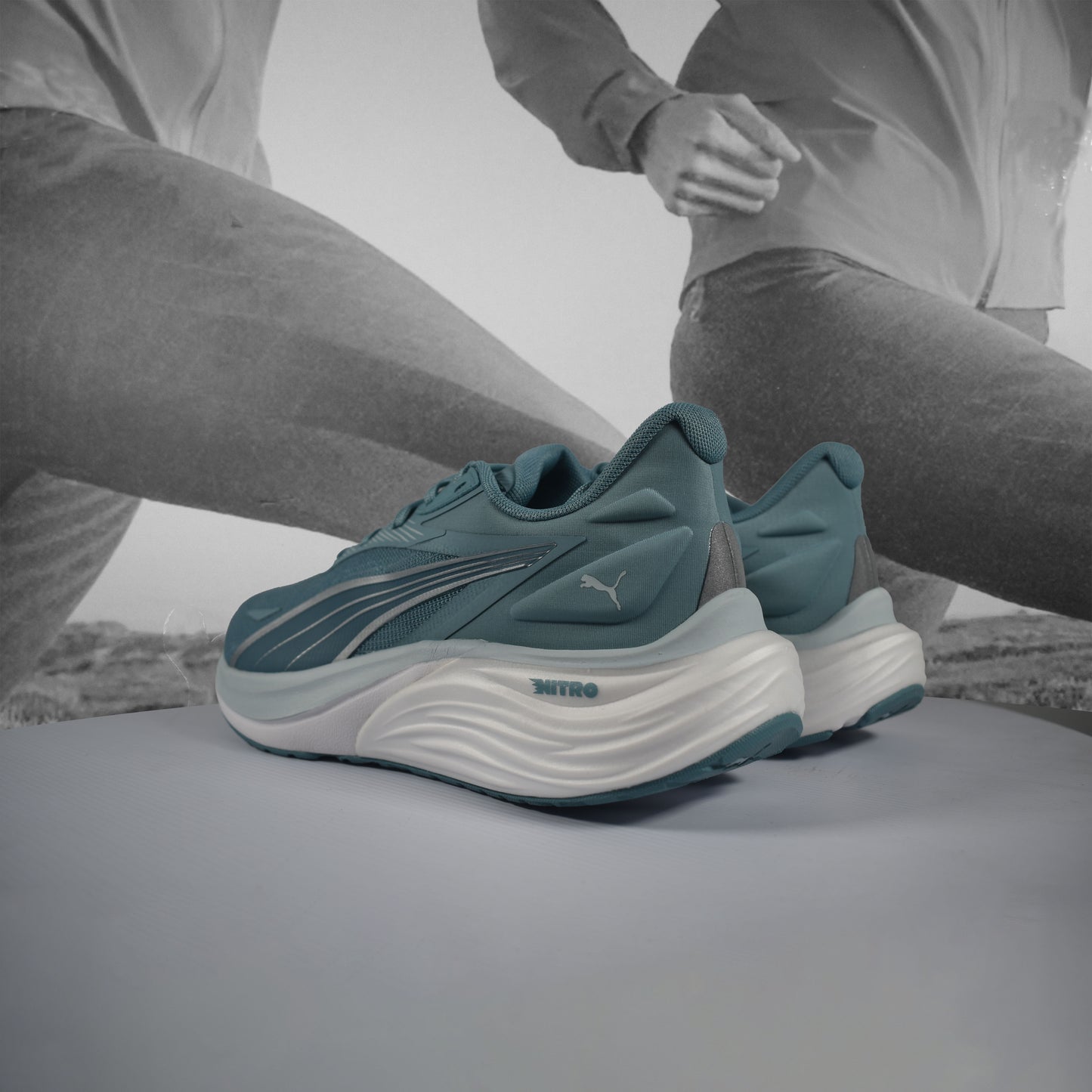 Puma Electrify NITRO™ 4 Road Running Shoe - Durban Runner Sea Blue Fresh Water / 9.5
