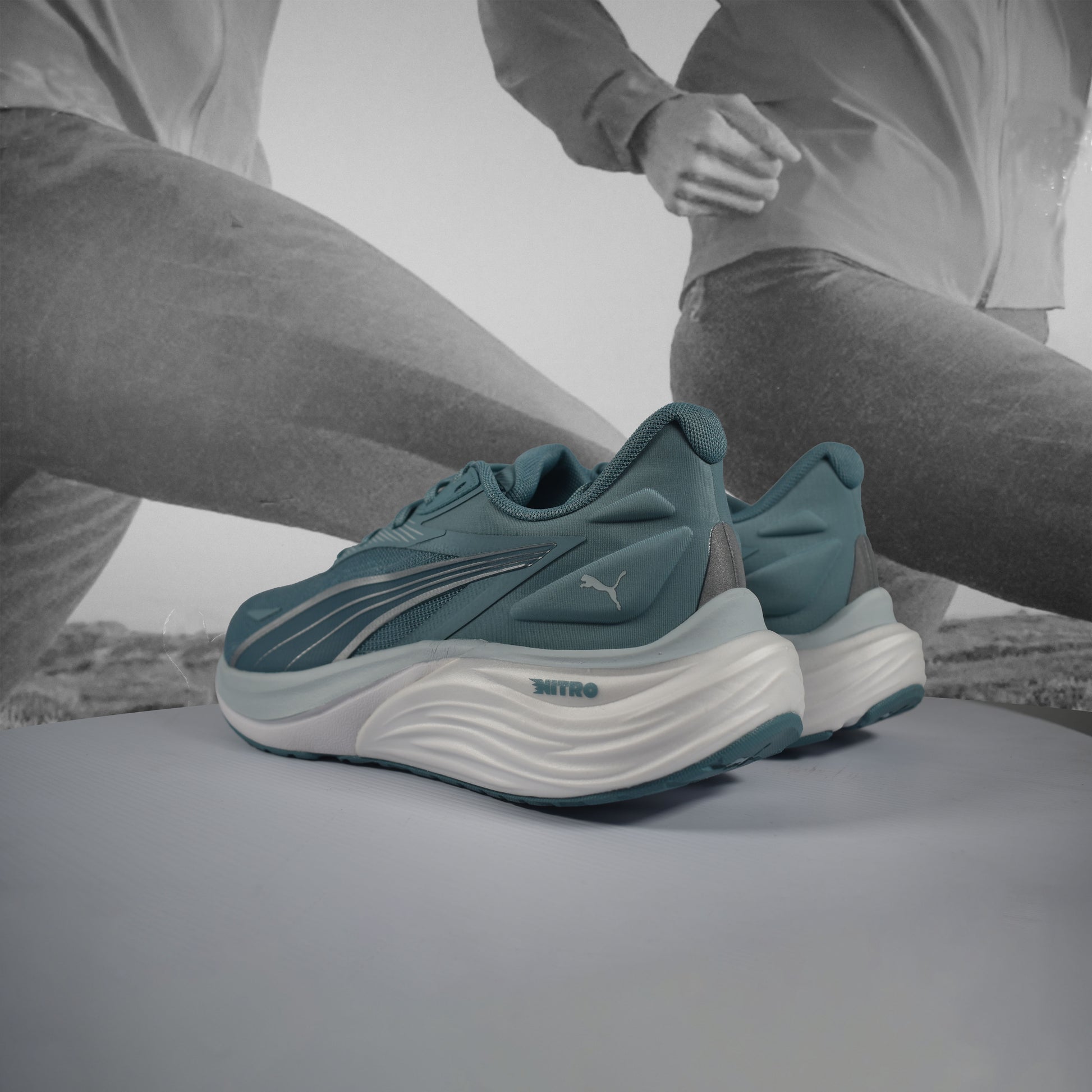 Puma Electrify NITRO™ 4 Road Running Shoe - Durban Runner Sea Blue Fresh Water / 9.5