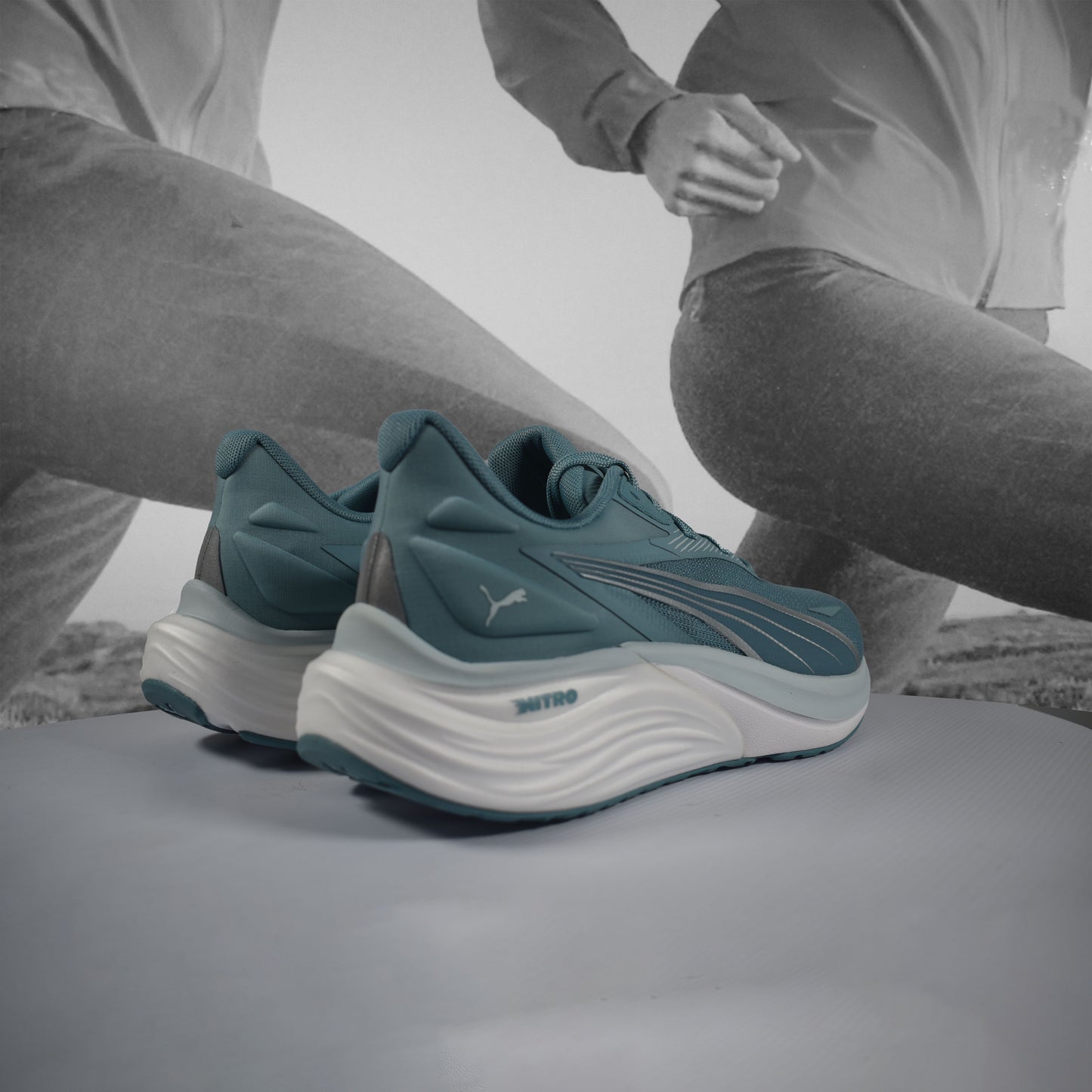 Puma Electrify NITRO™ 4 Road Running Shoe - Durban Runner Sea Blue Fresh Water / 9.5