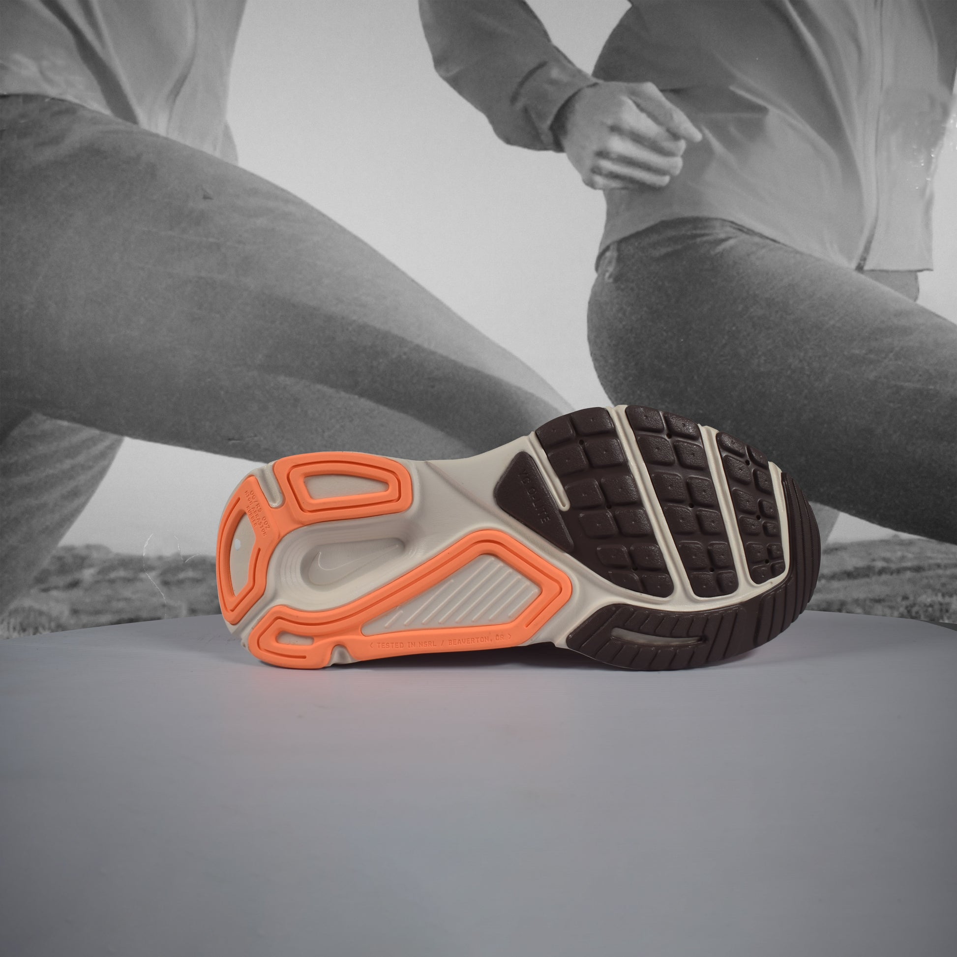 Nike STRUCTURE PLUS Womens Running Shoes - Durban Runner LT MAGENTA/TATTOO-ORANGE PULSE-PINK FOAM / 8
