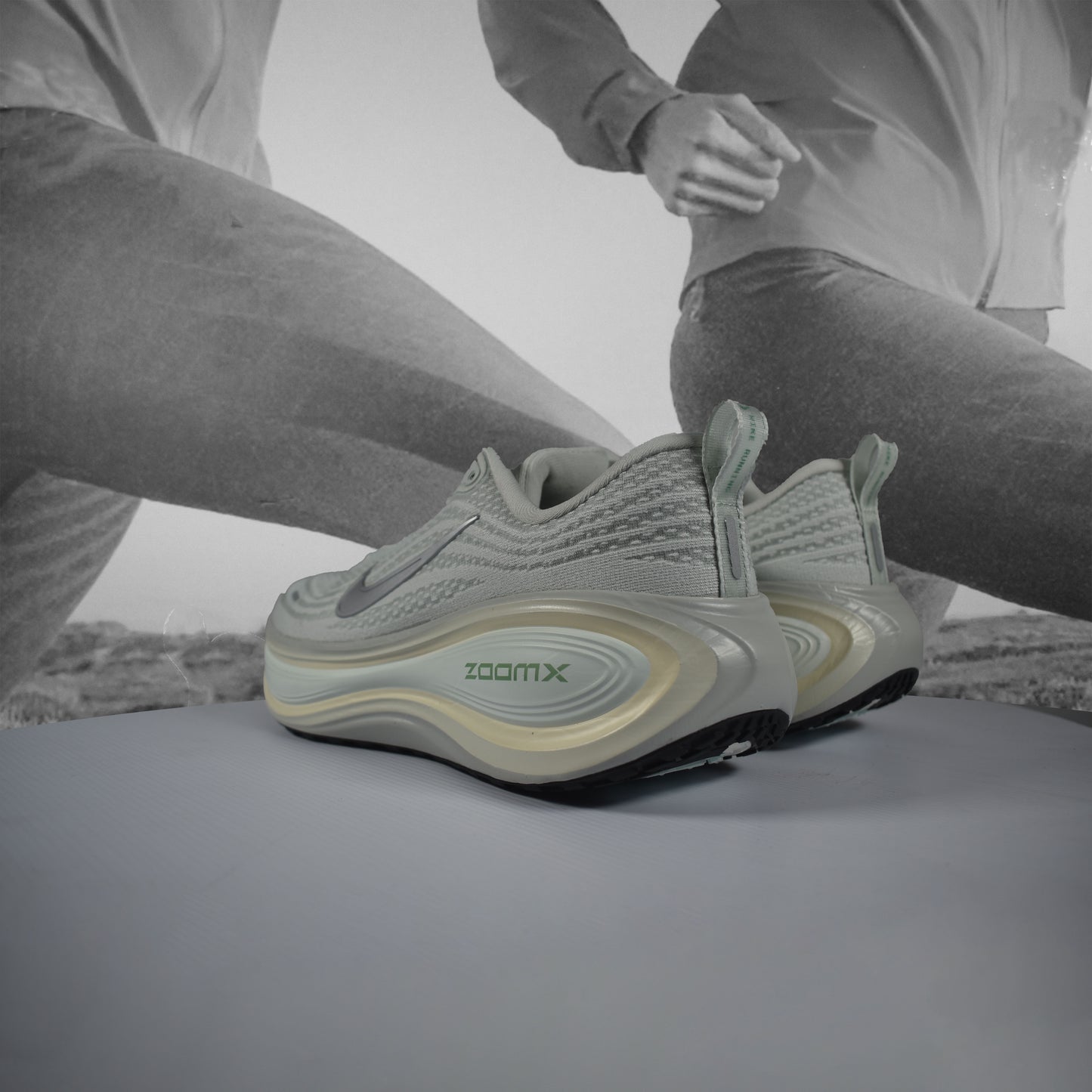 Nike Vomero Plus Womens Running Shoes - Durban Runner LIGHT SILVER/METALLIC SILVER / 5.5