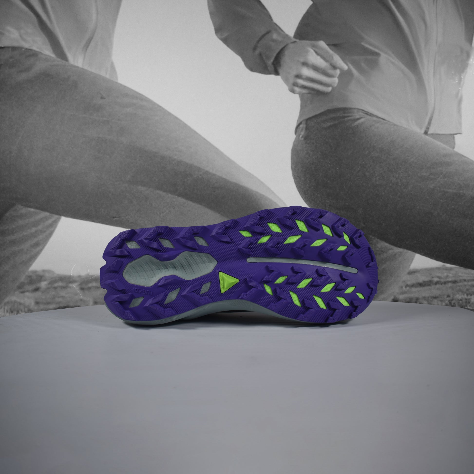 Asics TRABUCO 14 Womens Trail Running Shoes - Durban Runner FOGGY TEAL/RADIANT AMETHYST / 5