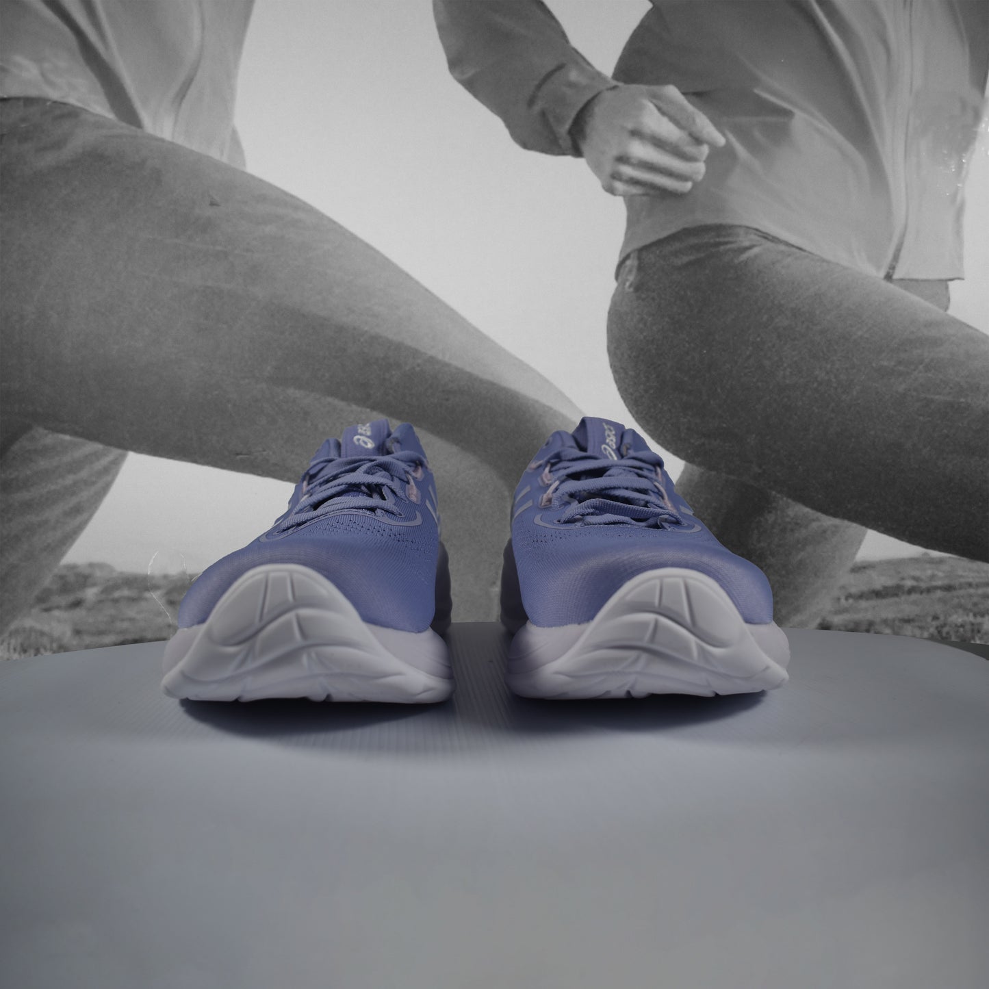 Asics GEL-CUMULUS 28 Womens Running Shoes - Durban Runner BLUEBELL/WHITE / 5.5