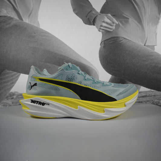 Puma Deviate Elite 4 Men's Racing Shoe available at Durban Runner