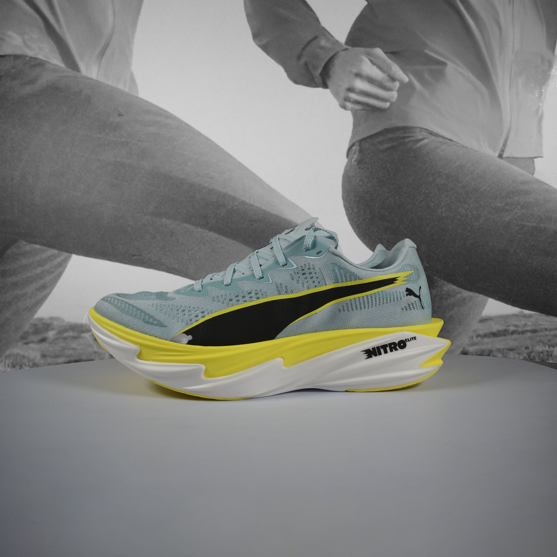 Puma Deviate Elite 4 Womens Running Shoes - Durban Runner 5 / Fresh Water/Lemon Crush
