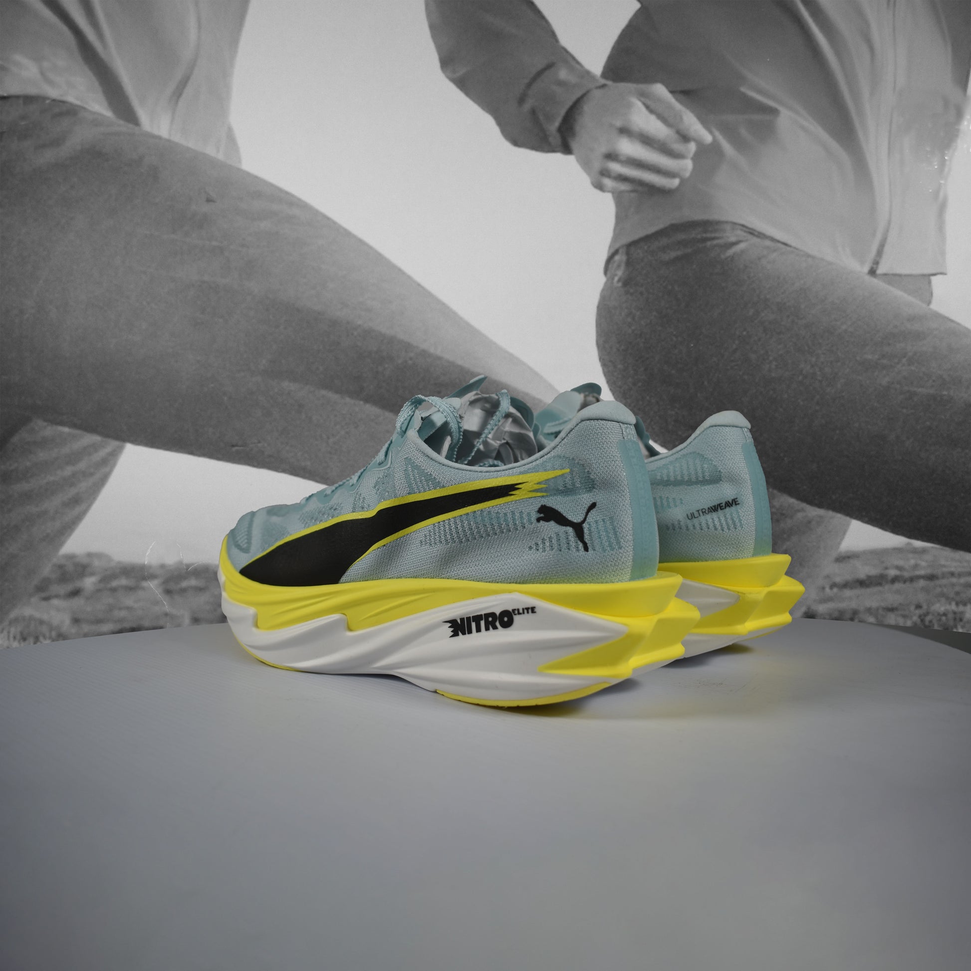 Puma Deviate Elite 4 Womens Running Shoes - Durban Runner 5 / Fresh Water/Lemon Crush