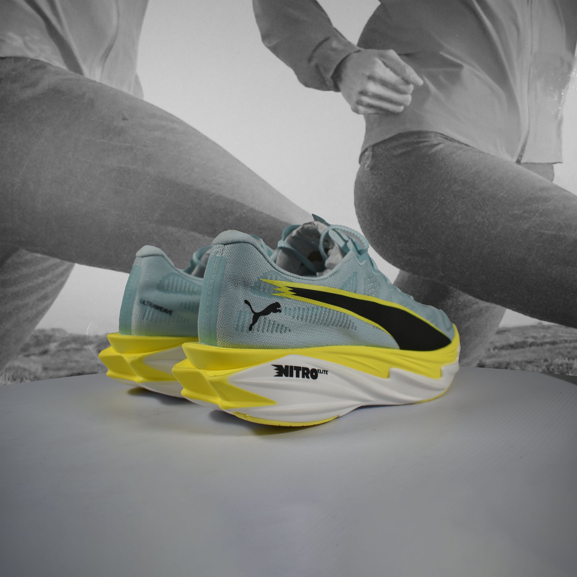 Puma Deviate Elite 4 Womens Running Shoes - Durban Runner 5 / Fresh Water/Lemon Crush