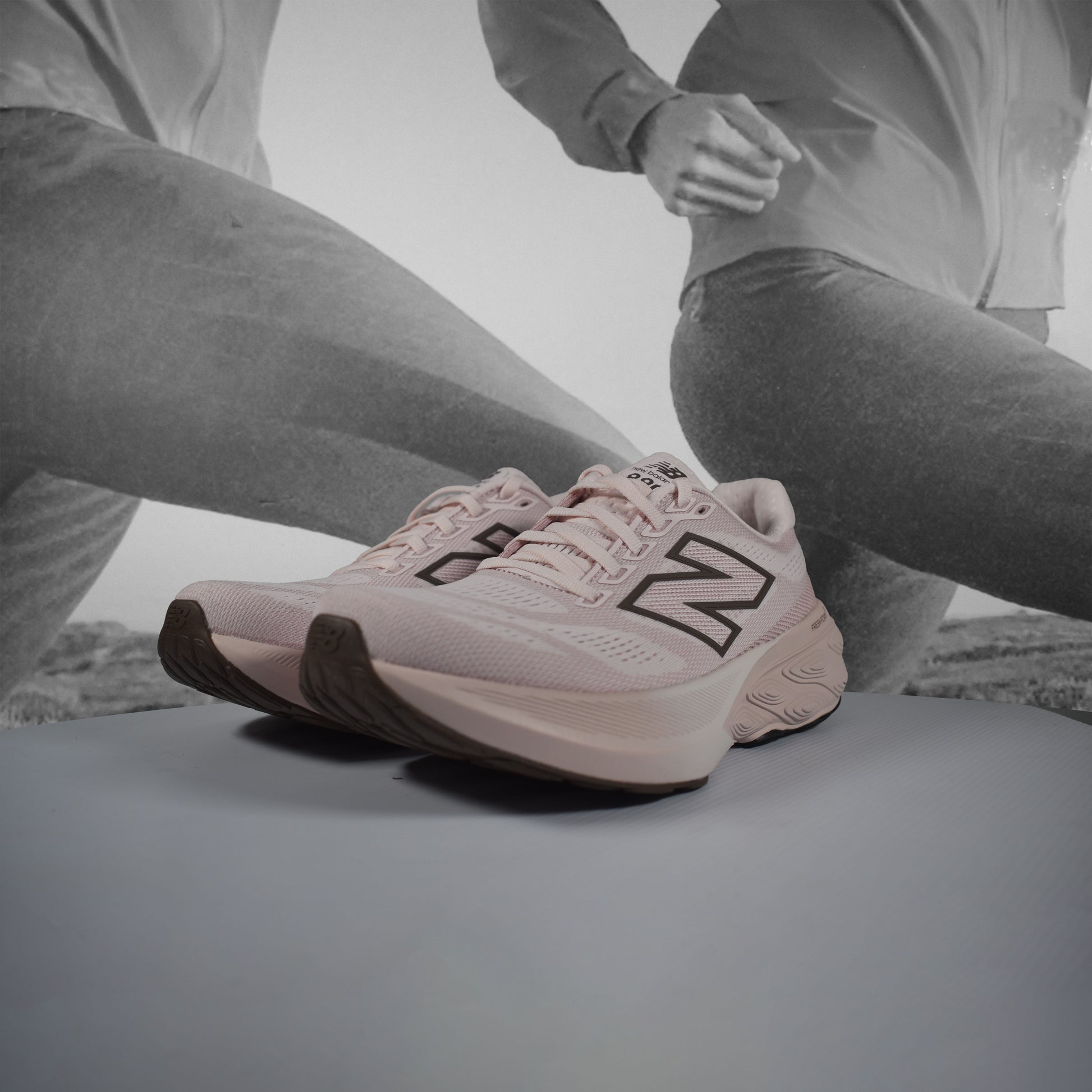 New Balance Fresh Foam X 880v15 D (Wide Width) Women's Running Shoes - Durban Runner LIGHT PINK/WHITE / 5