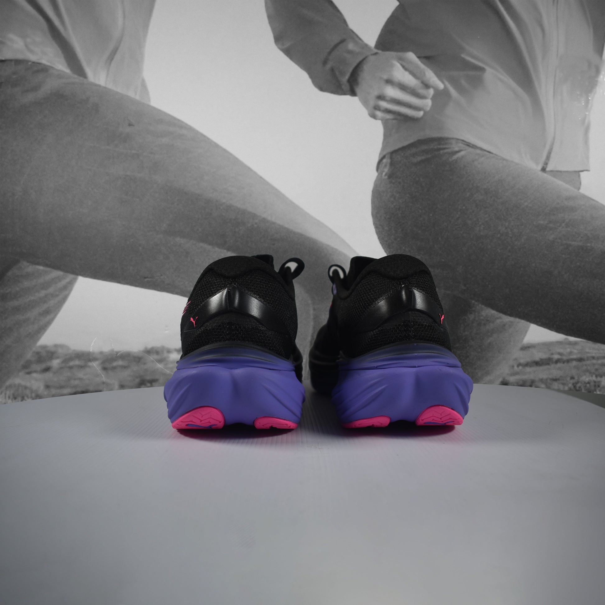 Puma Deviate NITRO™ 3 DIGITOKYO Womens Running Shoes - Durban Runner PURPLE/BLACK / 5