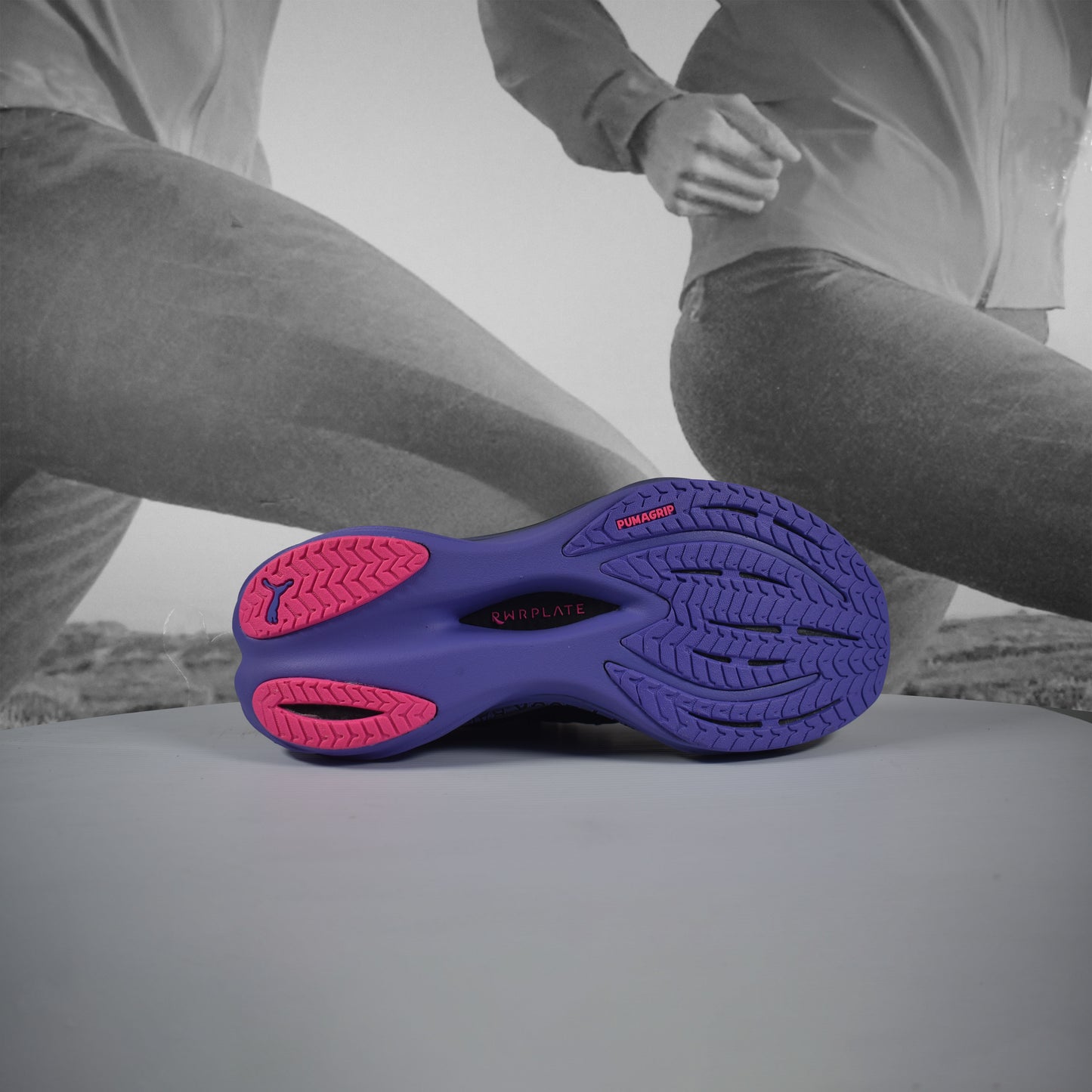 Puma Deviate NITRO™ 3 DIGITOKYO Womens Running Shoes - Durban Runner PURPLE/BLACK / 5