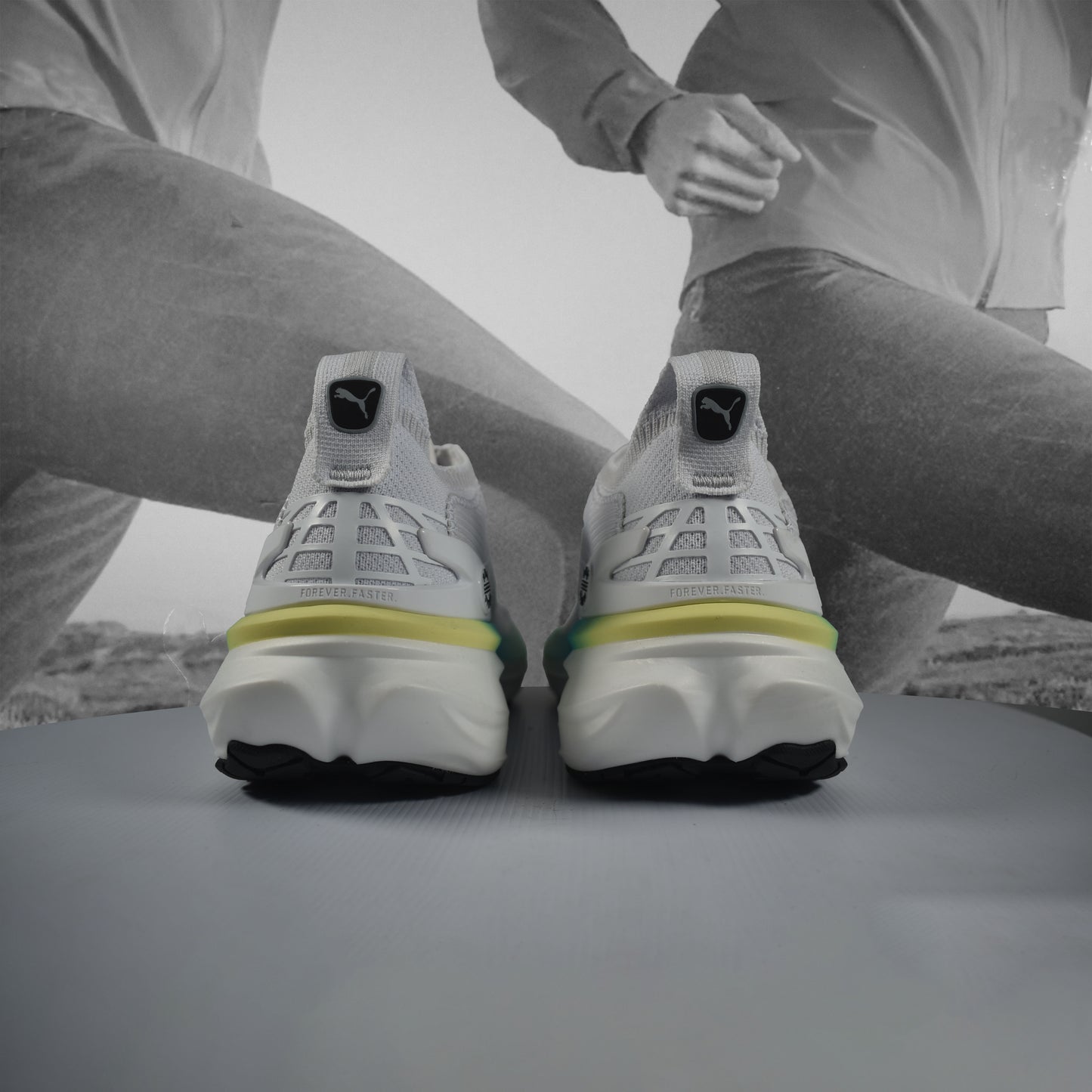 Puma ForeverRun NITRO™ 2 Womens Running Shoes - Durban Runner WHITE MINT MELT / 5
