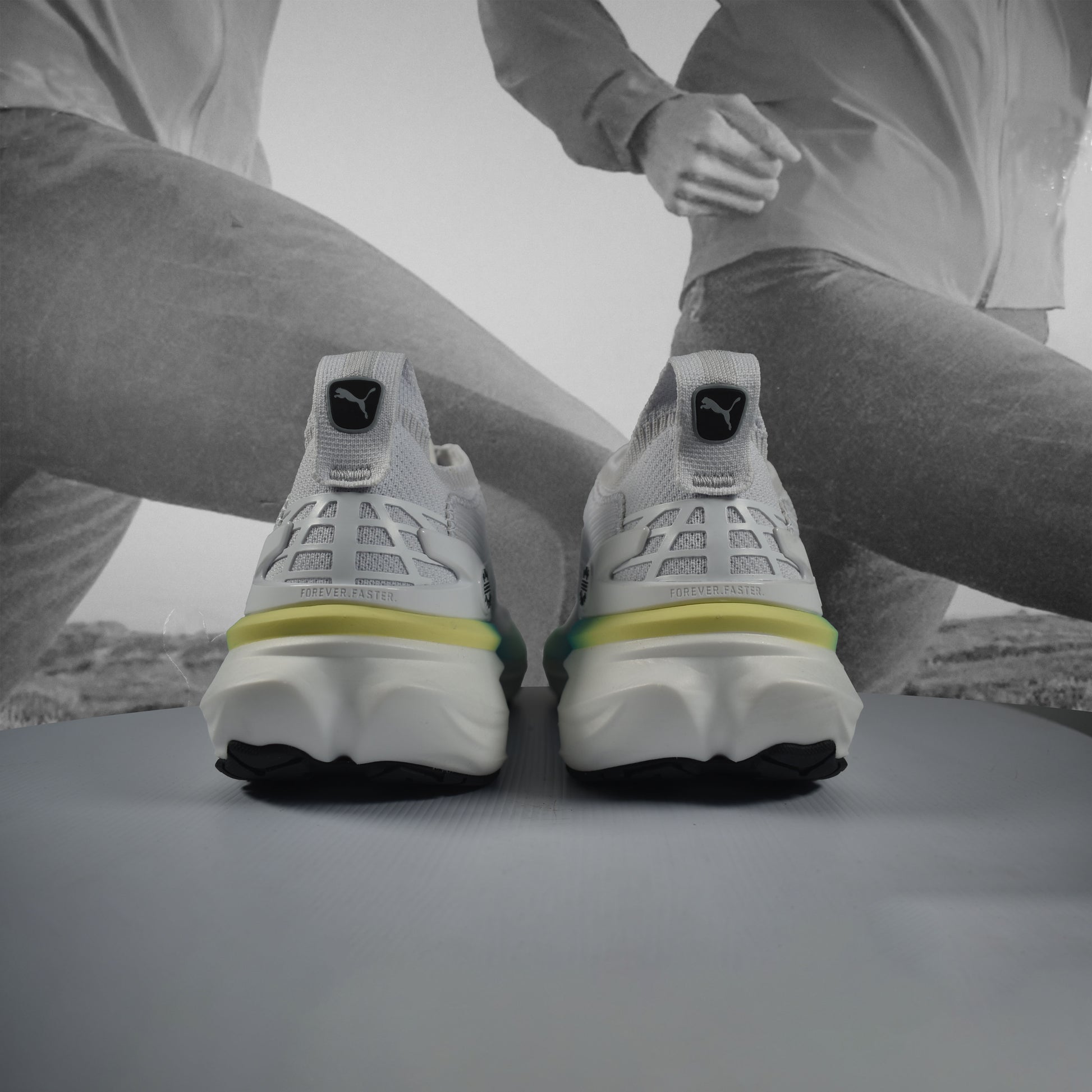 Puma ForeverRun NITRO™ 2 Womens Running Shoes - Durban Runner WHITE MINT MELT / 5
