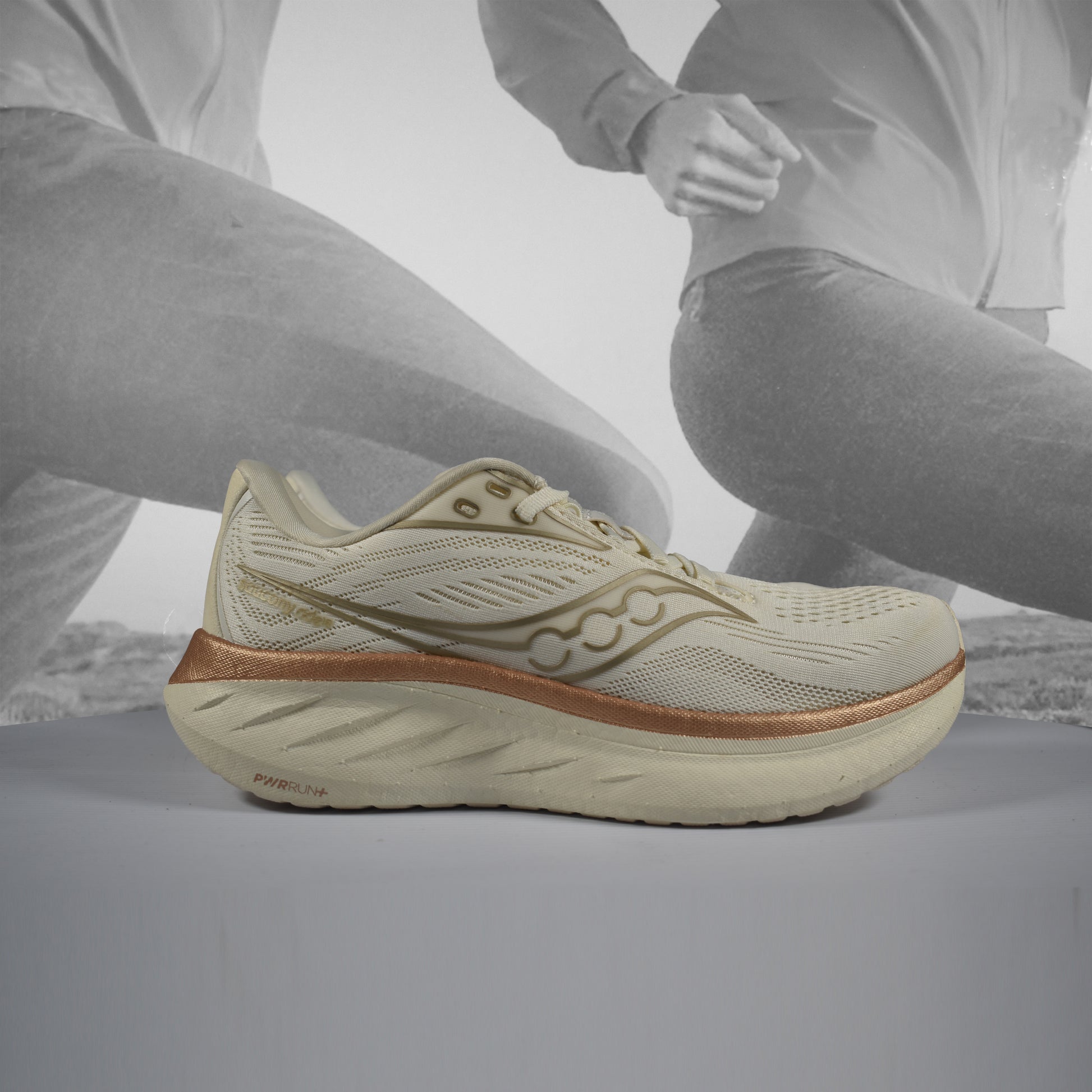 Saucony Ride 18 Women's Neutral Running Shoes - Durban Runner UK5 / Vanilla