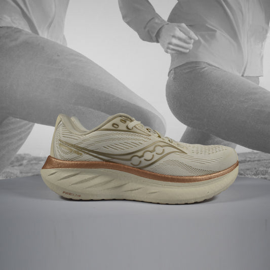 Saucony Ride 18 Women's Neutral Running Shoes - Durban Runner UK5 / Vanilla