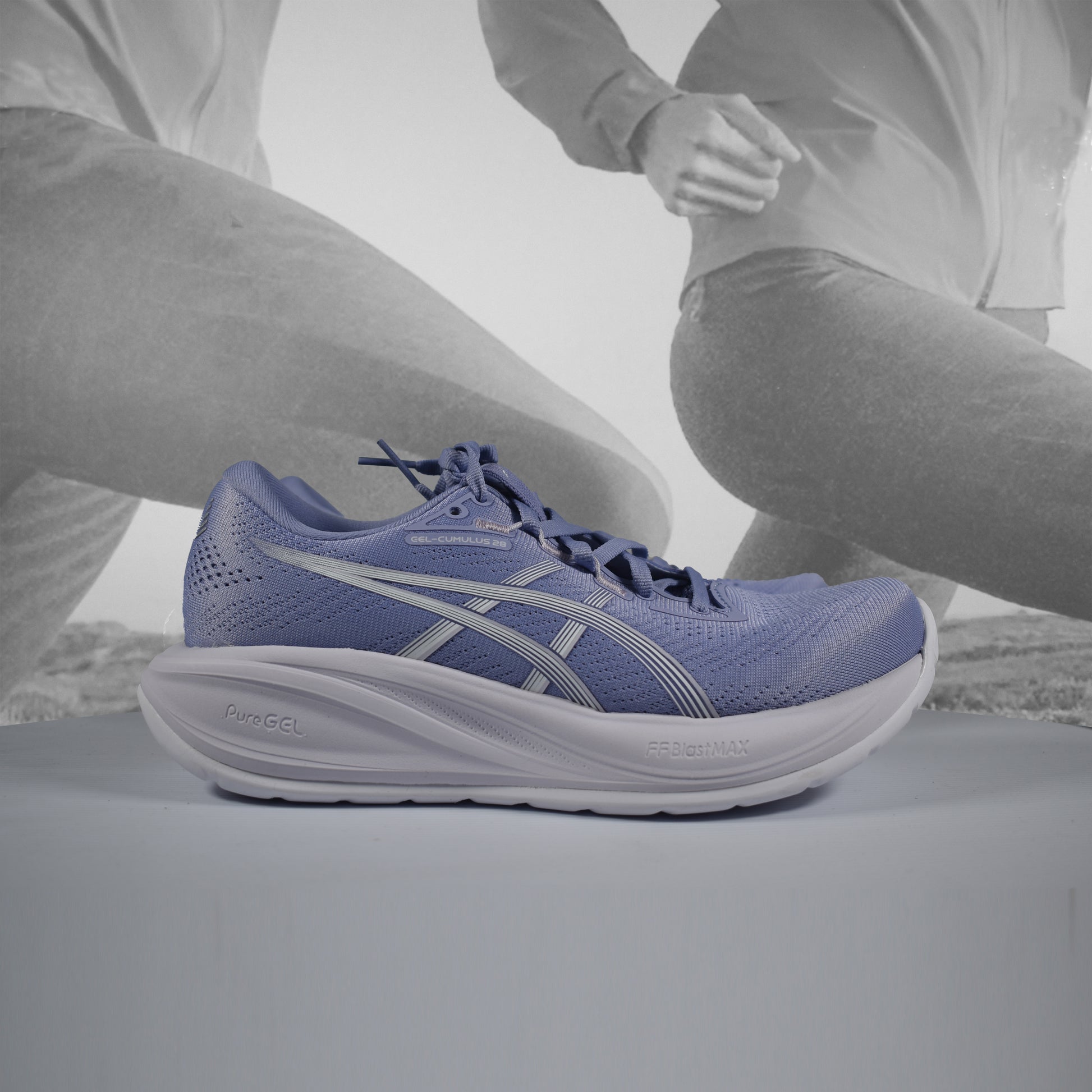 ASICS GEL-CUMULUS 28 Women's Neutral Running Shoes - Durban Runner UK6.5 / blue bell /WHITE